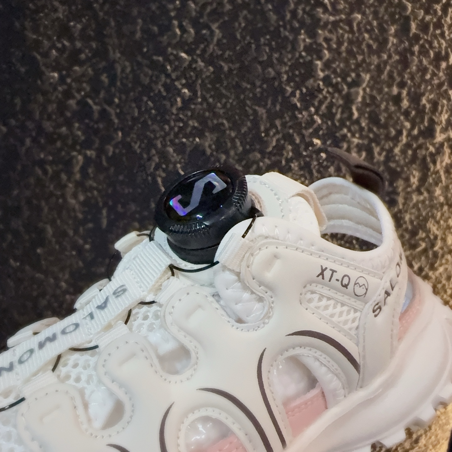 图片[9]-儿童萨络蒙XT-Q旋转纽扣凉鞋 SALOMON XT-Q系列旋转纽扣包头防撞童鞋 溯溪鞋凉鞋 萨络蒙XT-Q透气网鞋榴莲底涉水鞋沙滩鞋 尺码：26-37-选品中心