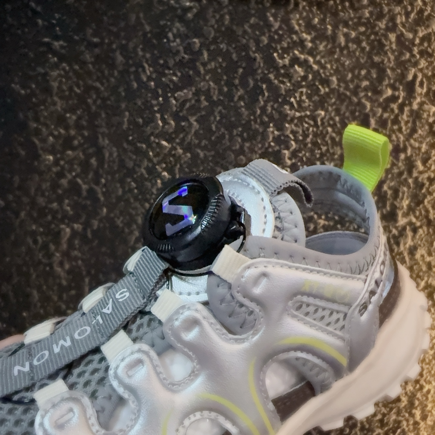 图片[9]-儿童萨络蒙XT-Q旋转纽扣凉鞋 SALOMON XT-Q系列旋转纽扣包头防撞童鞋 溯溪鞋凉鞋 萨络蒙XT-Q透气网鞋榴莲底涉水鞋沙滩鞋 尺码：26-37-选品中心