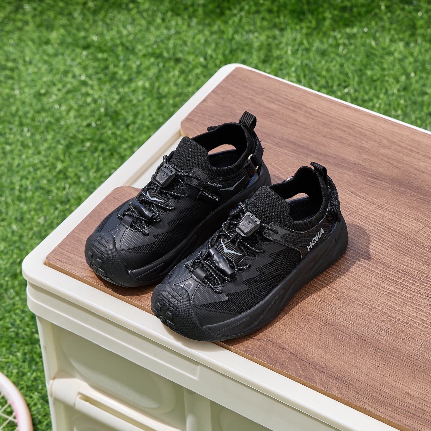 图片[2]-HOKA 霍帕拉2溯溪鞋一脚蹬童鞋凉鞋 霍帕拉2户外露营登山徒步速干溯溪鞋凉鞋抓地防滑沙滩鞋HOKAONEOEHOPARA2溪鞋涉水沙滩鞋 尺码：26-37-选品中心