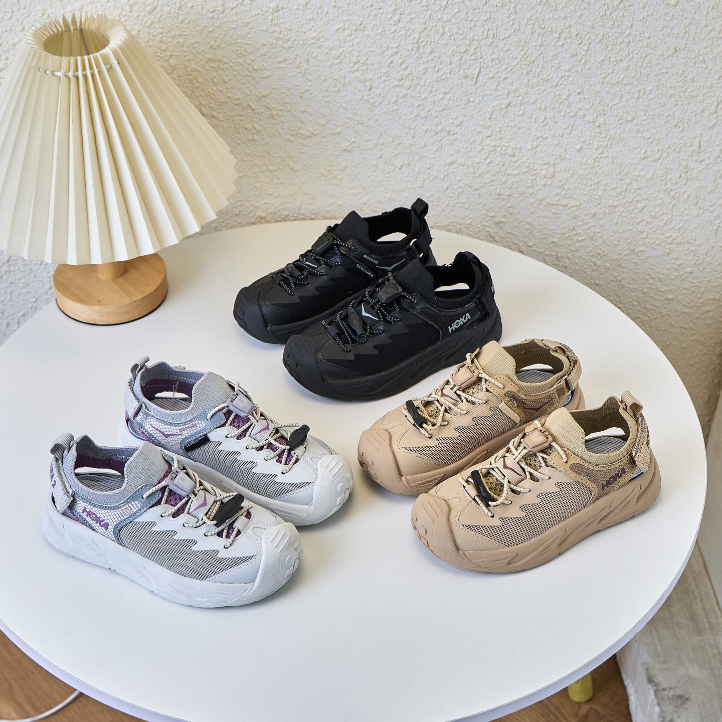 HOKA 霍帕拉2溯溪鞋一脚蹬童鞋凉鞋 霍帕拉2户外露营登山徒步速干溯溪鞋凉鞋抓地防滑沙滩鞋HOKAONEOEHOPARA2溪鞋涉水沙滩鞋 尺码：26-37-选品中心