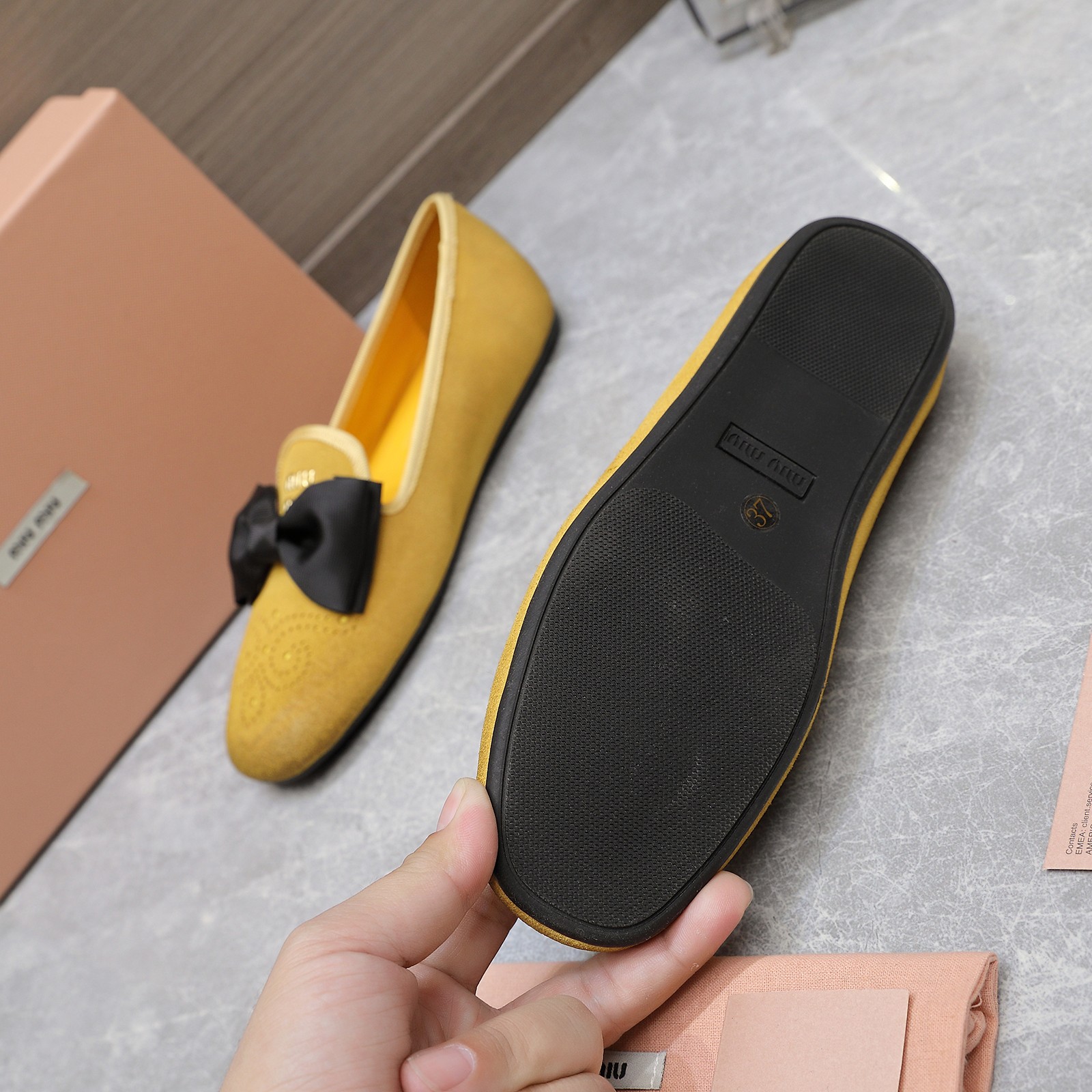 Miu Miu Bow Accent Loafers: Elegant, Comfortable, and Timeless Style 8 a1736429052136 5058