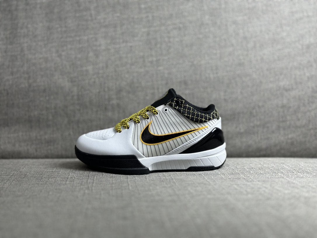 图片[3]-原图直出🌟 NK 科比4代儿童运动篮球鞋👟配色经典，脚感充实，包裹性强👍🏻弹跳效果好😜质感太棒了👏🏻是宝贝的最佳选择✅尺码30 31 32 33 34 35 36 37 38 39 40 41-选品中心