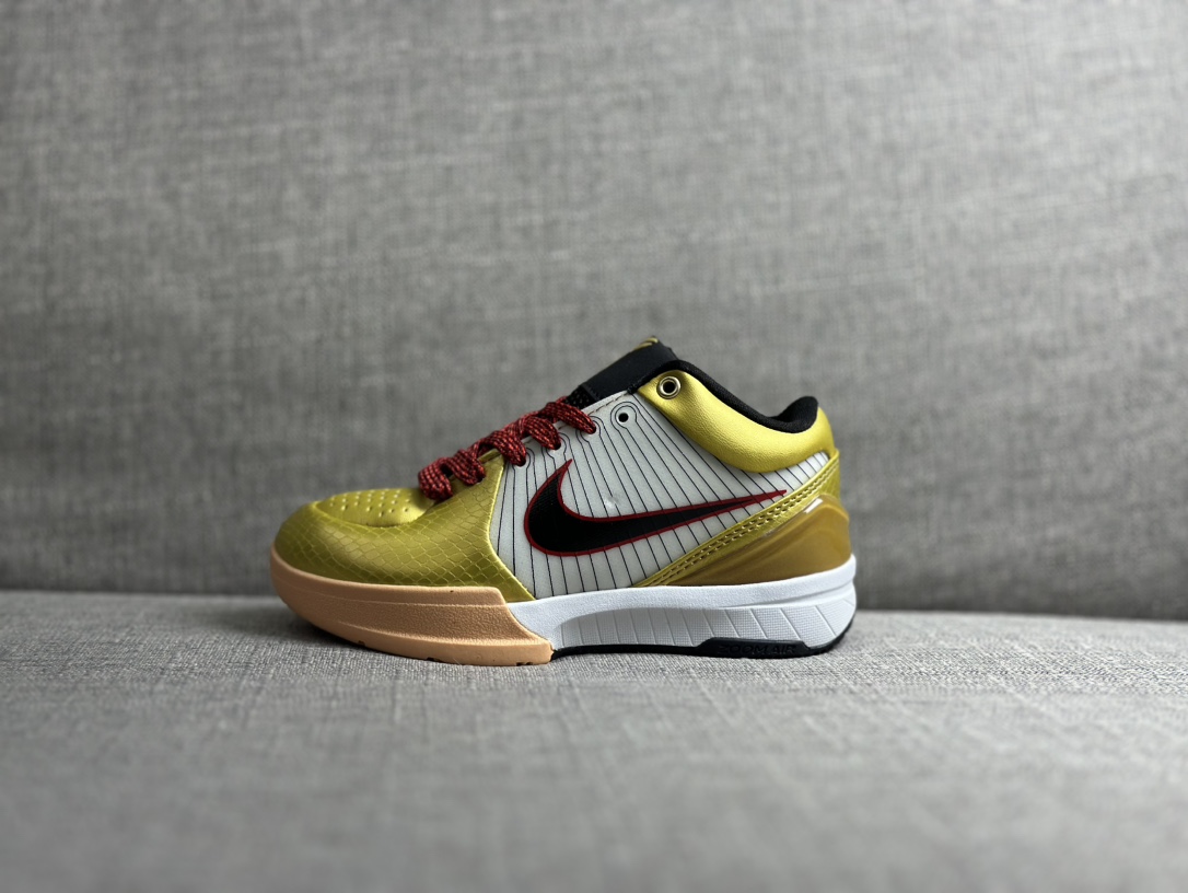 图片[3]-原图直出🌟 NK 科比4代儿童运动篮球鞋👟配色经典，脚感充实，包裹性强👍🏻弹跳效果好😜质感太棒了👏🏻是宝贝的最佳选择✅尺码30 31 32 33 34 35 36 37 38 39 40 41-选品中心