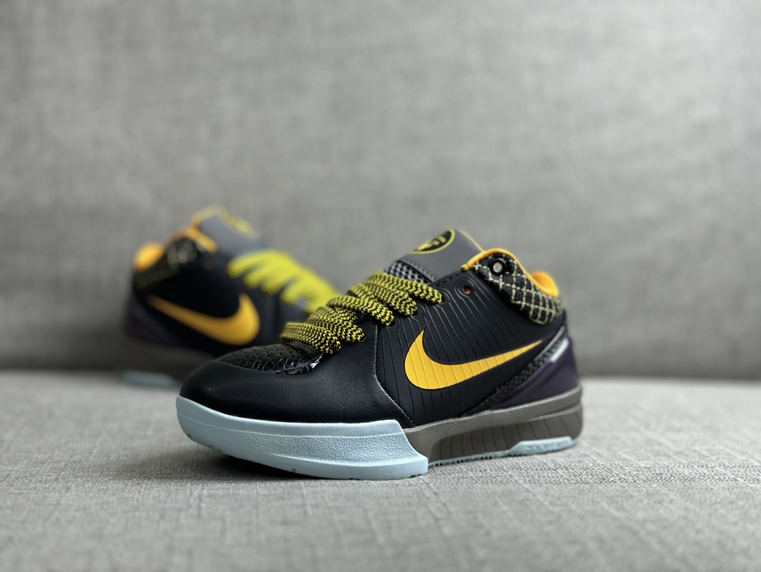 图片[6]-原图直出🌟 NK 科比4代儿童运动篮球鞋👟配色经典，脚感充实，包裹性强👍🏻弹跳效果好😜质感太棒了👏🏻是宝贝的最佳选择✅尺码30 31 32 33 34 35 36 37 38 39 40 41-选品中心