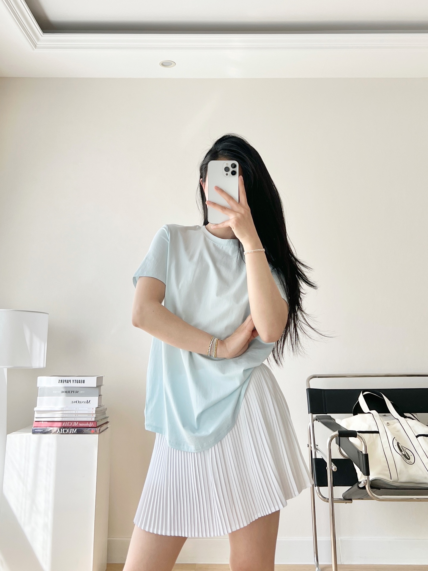 Lululemon t-shirt lounge light blue yoga