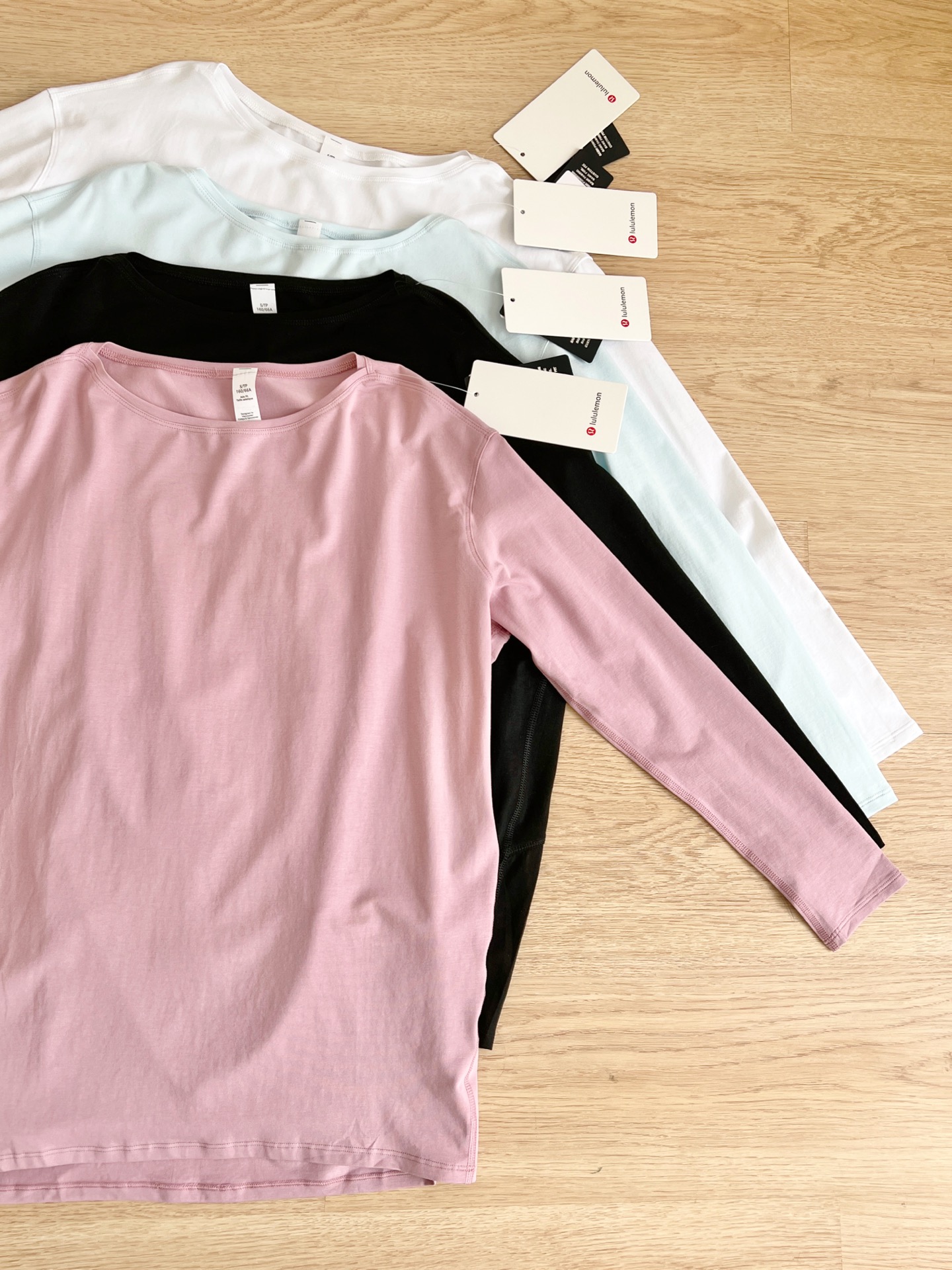 Lululemon Back In Action long sleeve everyday white yoga