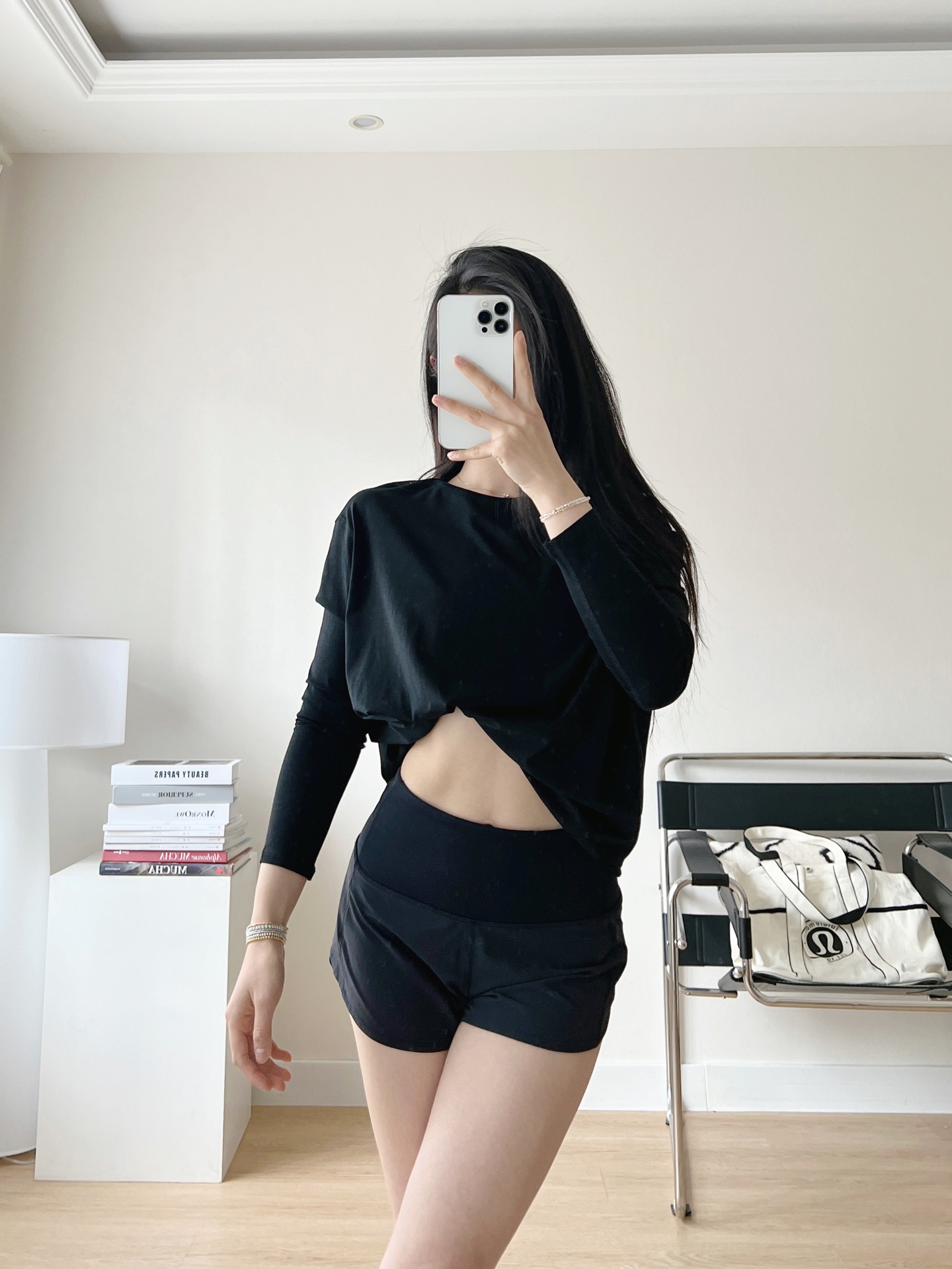 Lulu Long sleeve Lululemon Back In Action T yoga