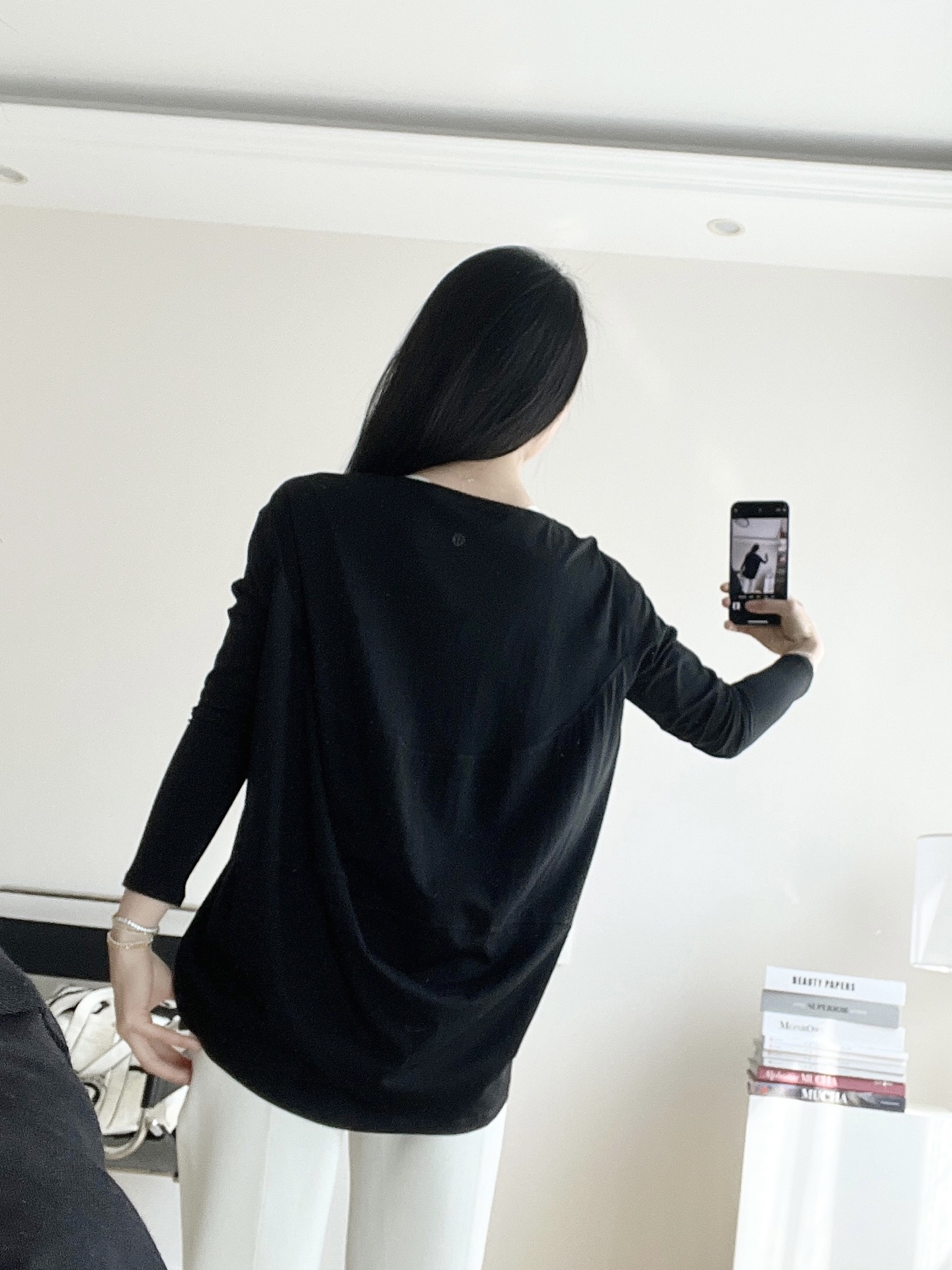 Lulu Long sleeve Lululemon Back In Action T yoga