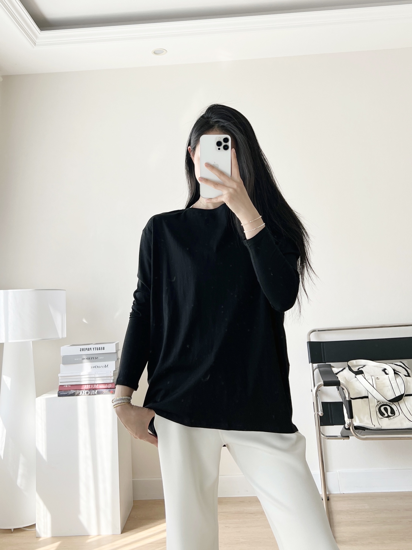 Lulu Long sleeve Lululemon Back In Action T yoga