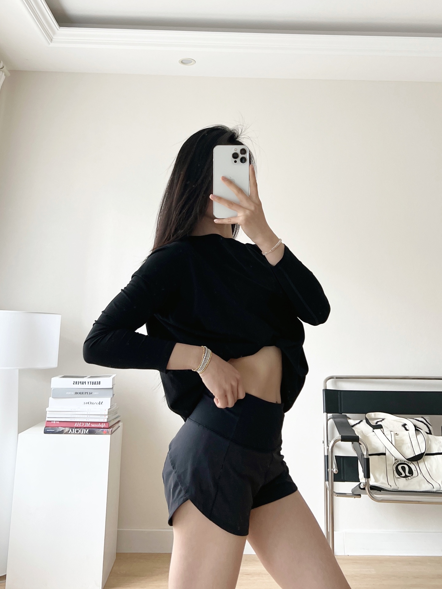Lulu Long sleeve Lululemon Back In Action T yoga
