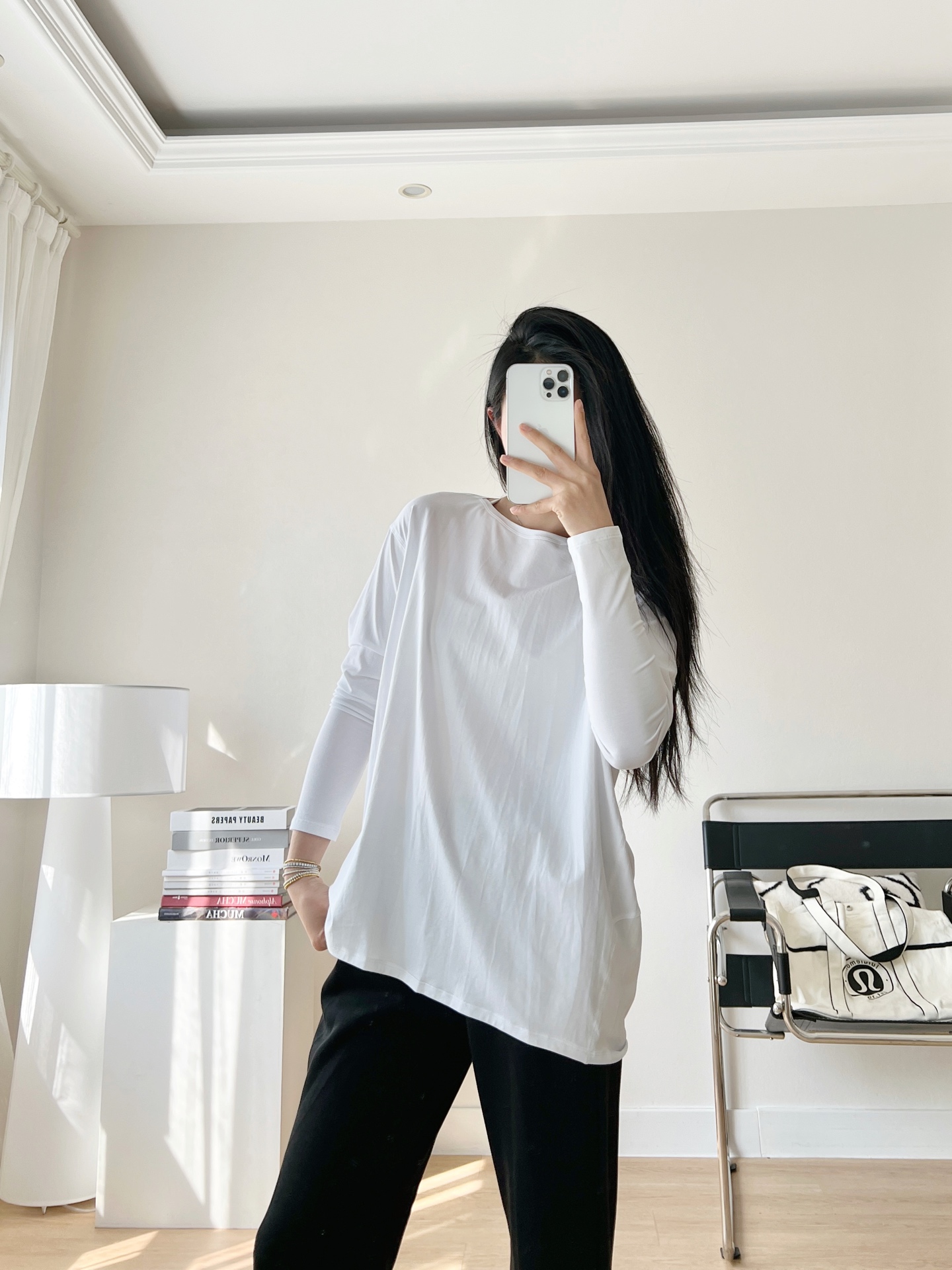 Lulu Long sleeve Lululemon Back In Action T yoga