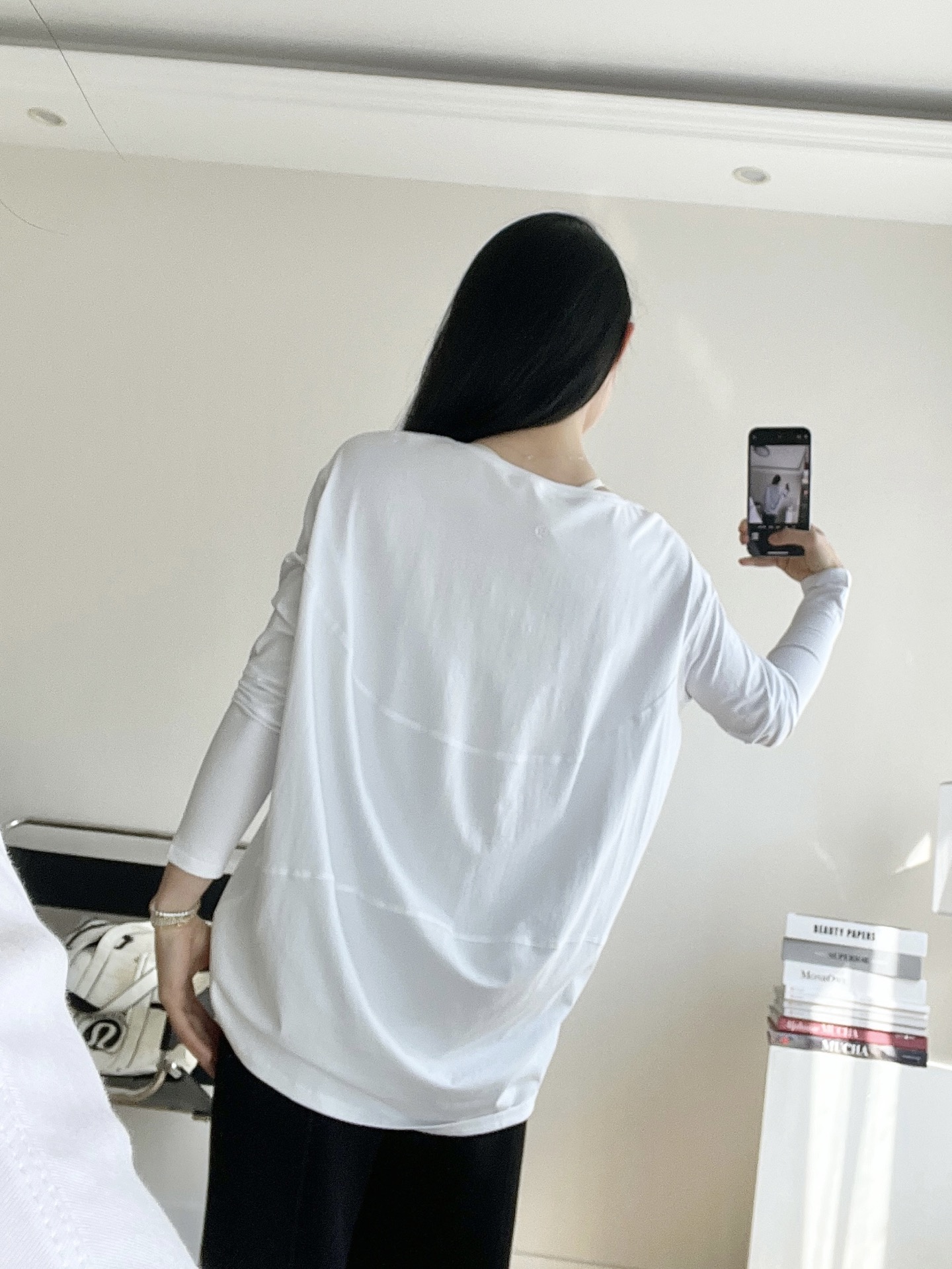 Lulu Long sleeve Lululemon Back In Action T yoga