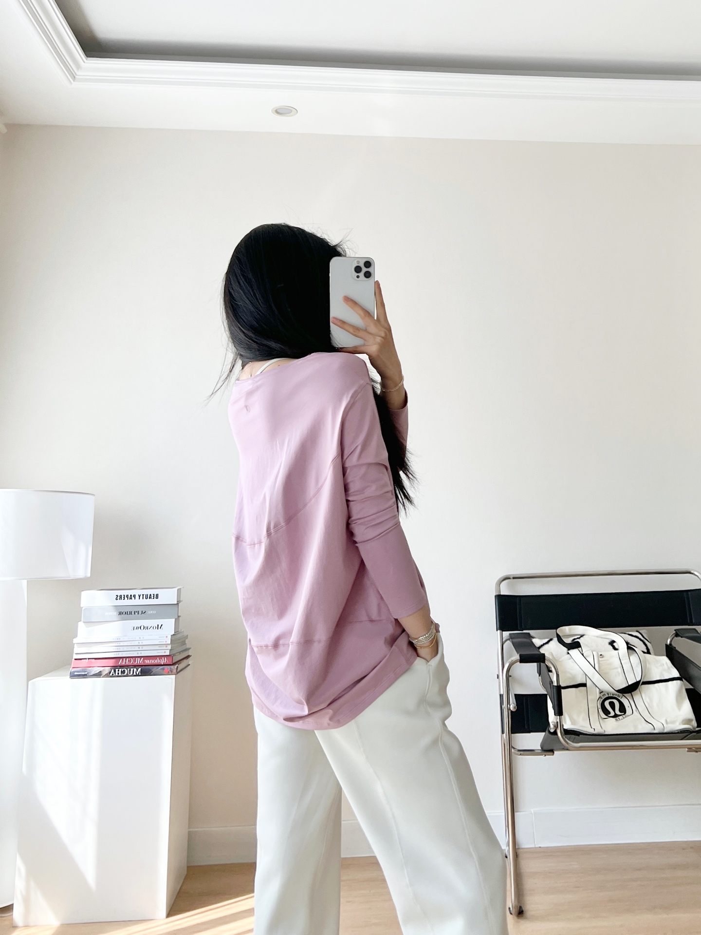 Lulu Long sleeve Lululemon Back In Action T yoga