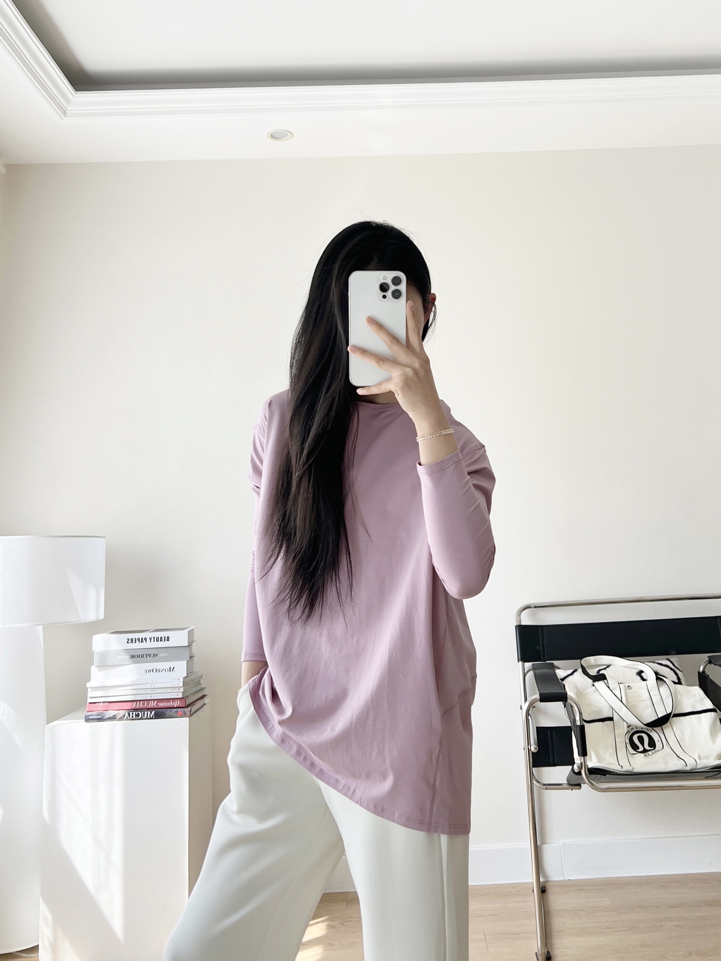 Lulu Long sleeve Lululemon Back In Action T yoga