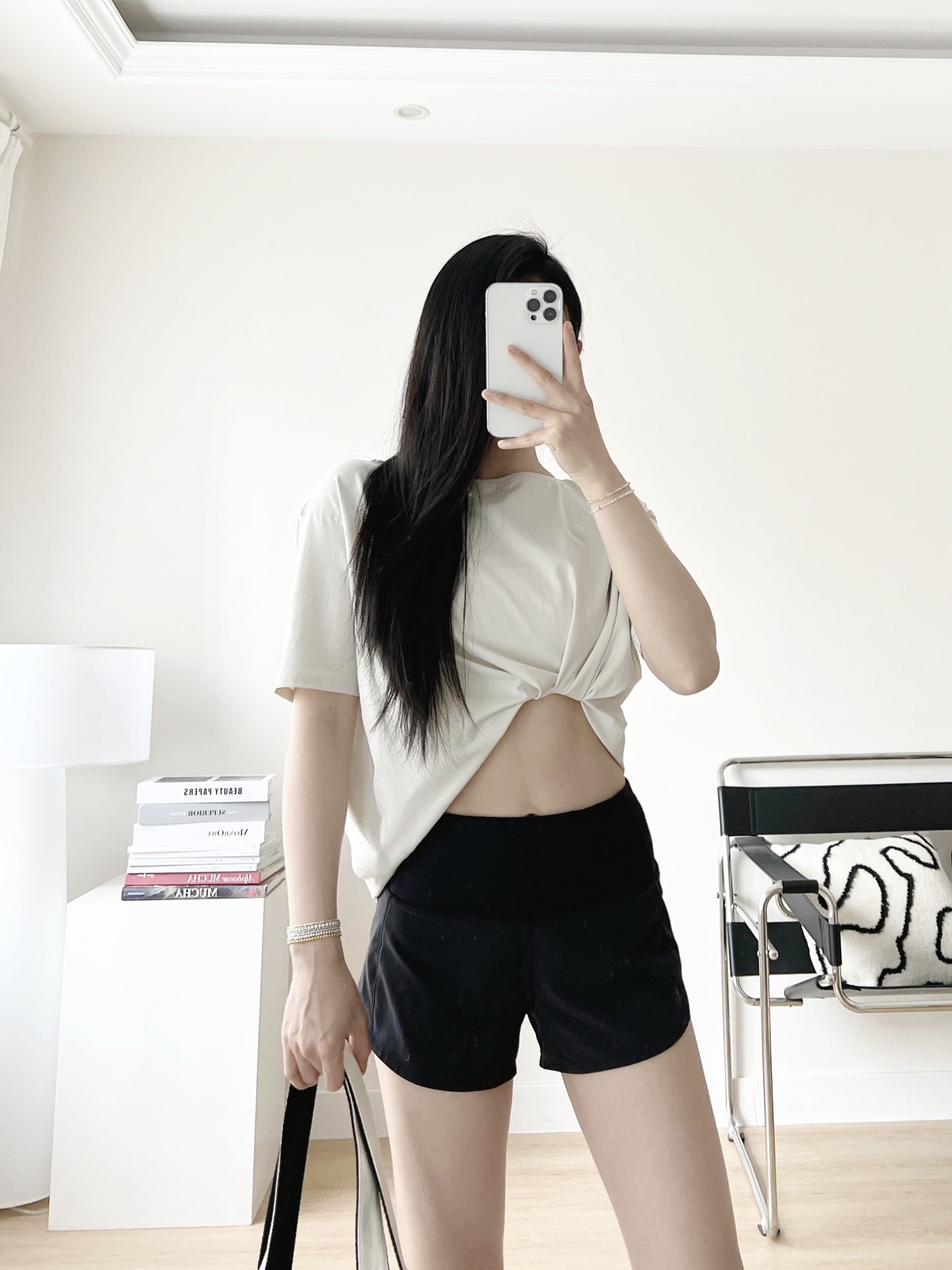 Lululemon Back In Action t-shirt everyday white yoga