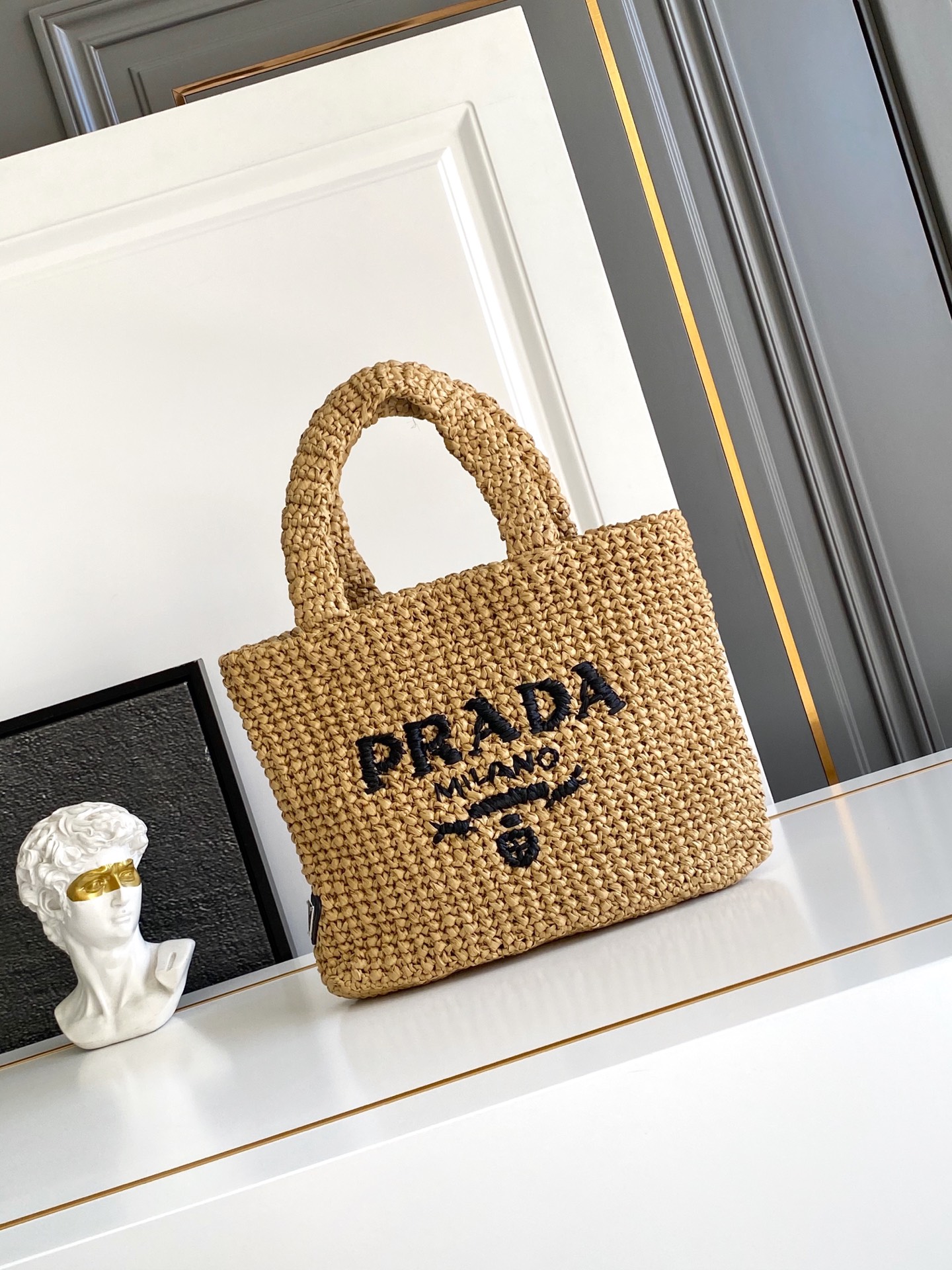 Prada 纤维托特包