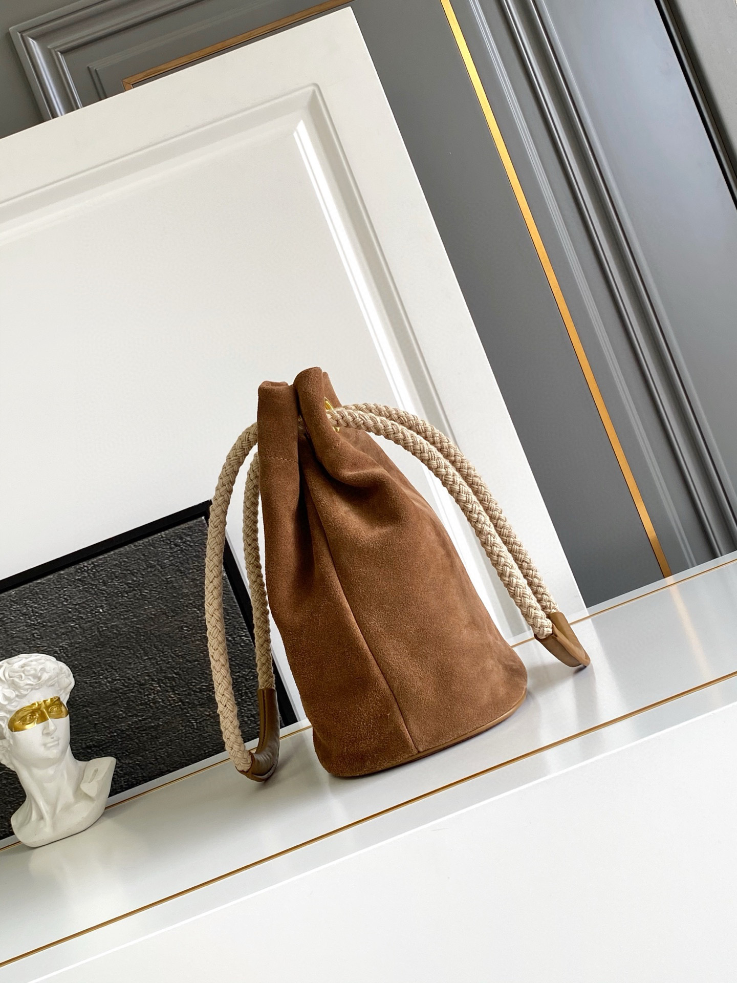 Prada Style Leather Top Handle Bag Lookbook Reference image 2