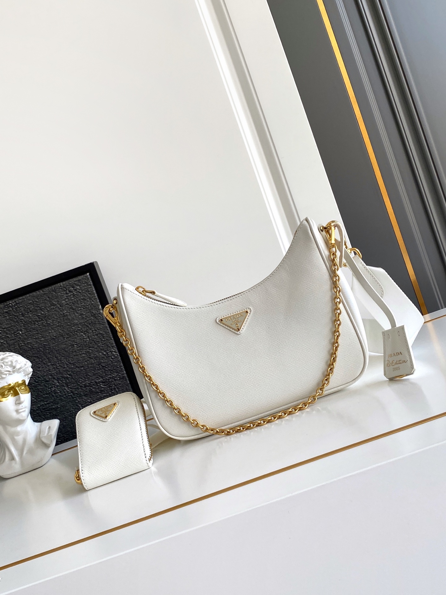 Prada 十字纹baokuanqnylon