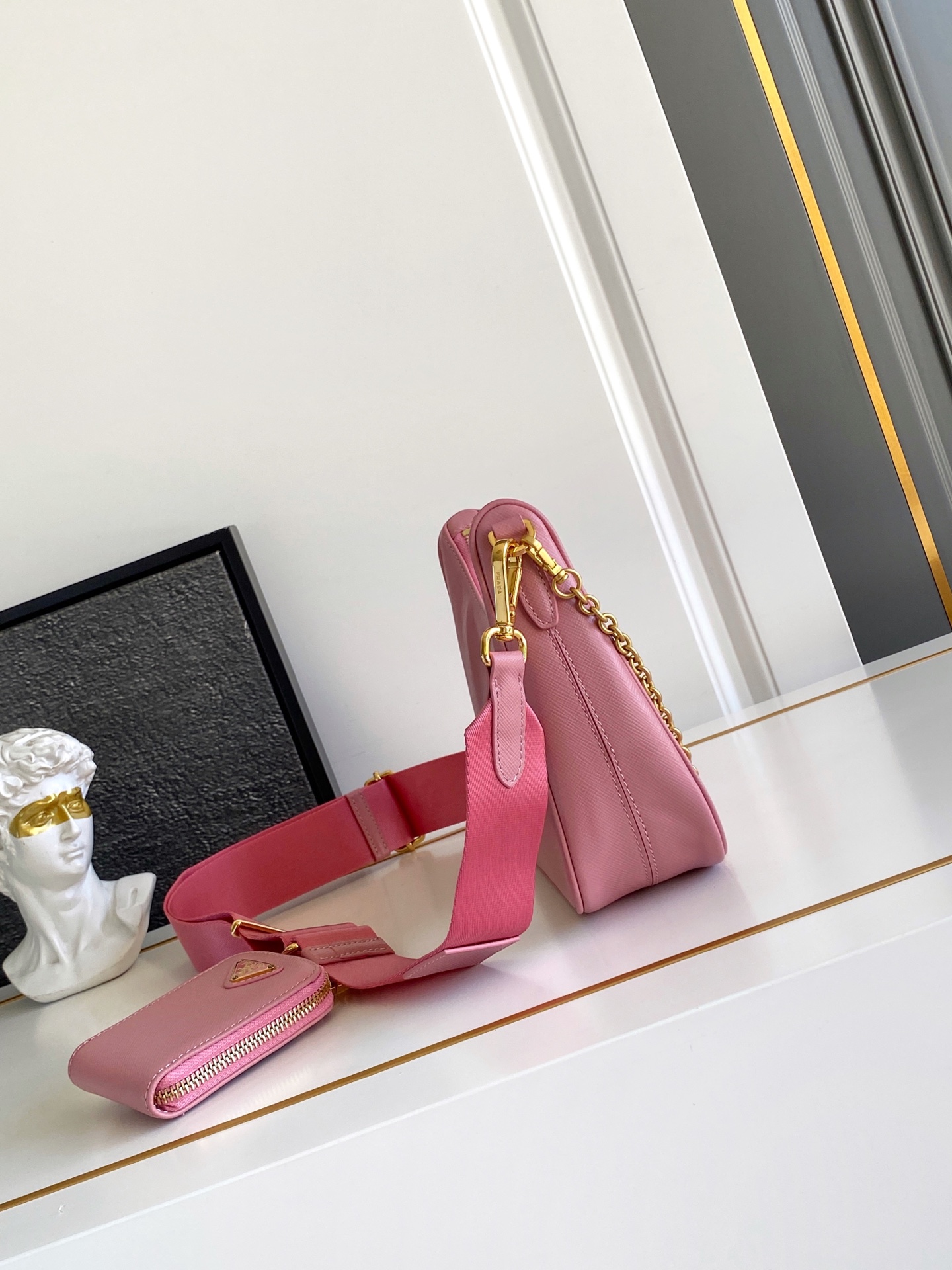 Prada 十字纹baokuanqnylon