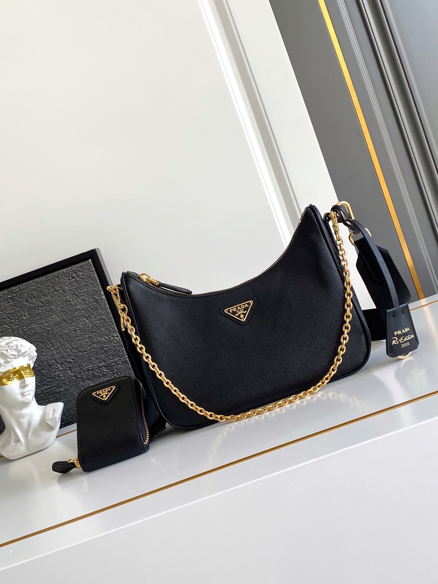 Prada 十字纹baokuanqnylon