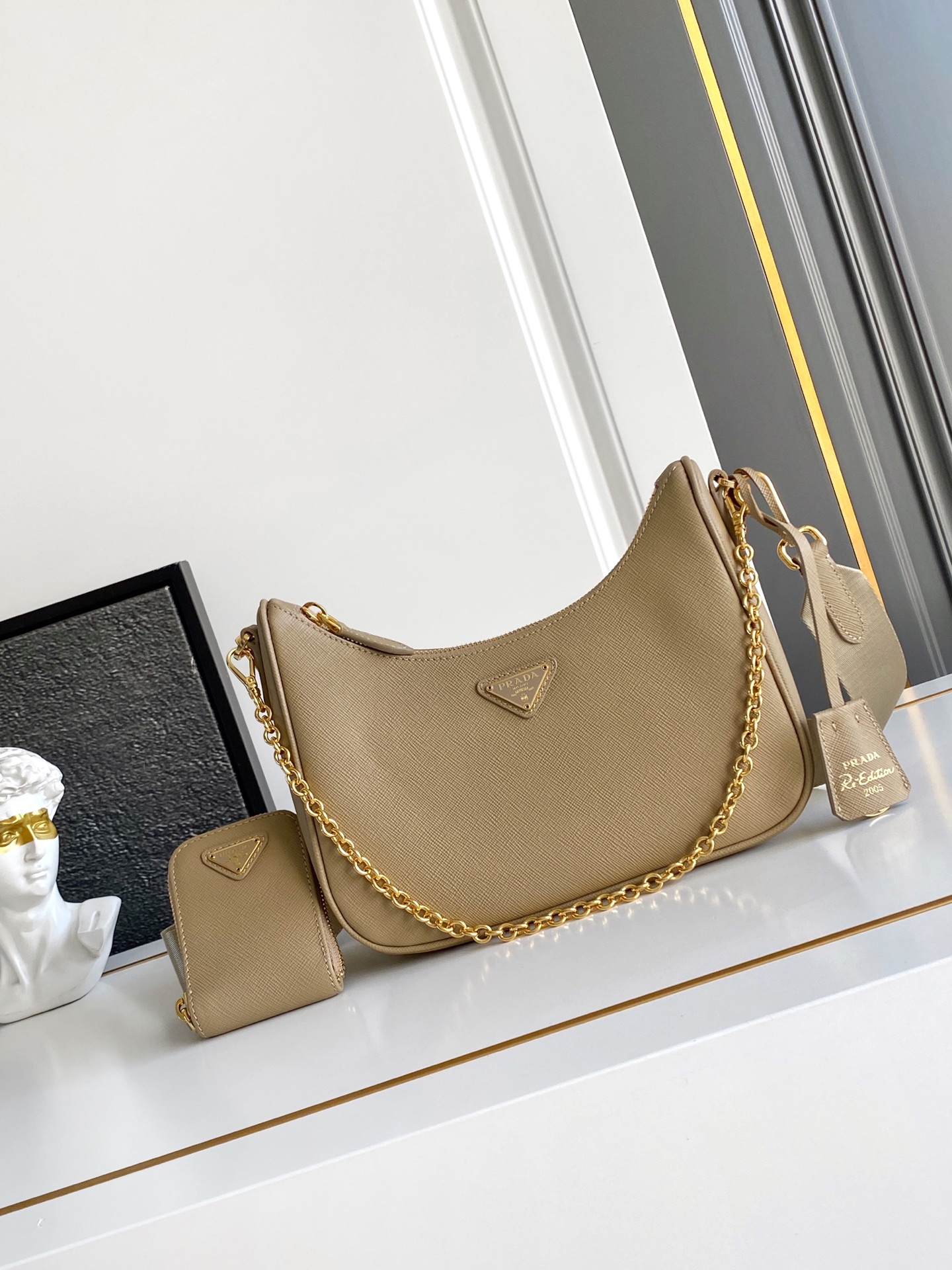 Prada 十字纹baokuanqnylon