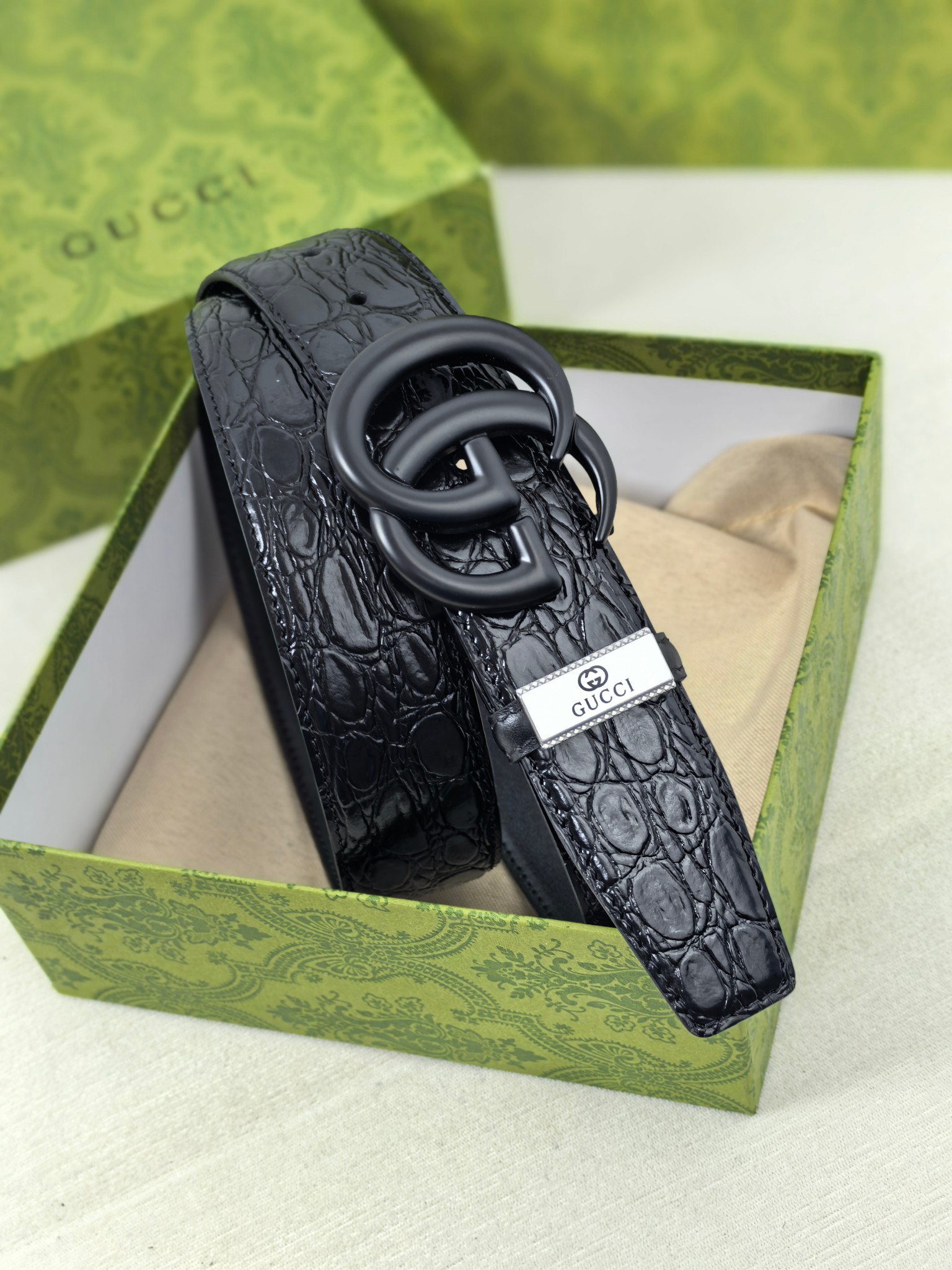 Gucci Style Leather Men's Belts Lookbook Reference image 1