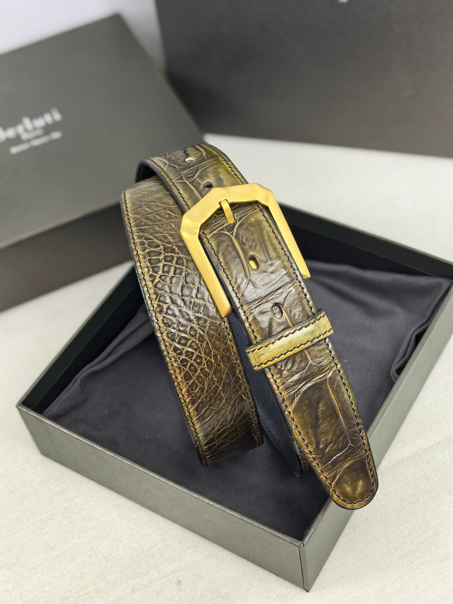 China Replica Berluti Belt BLTBT0402-4097