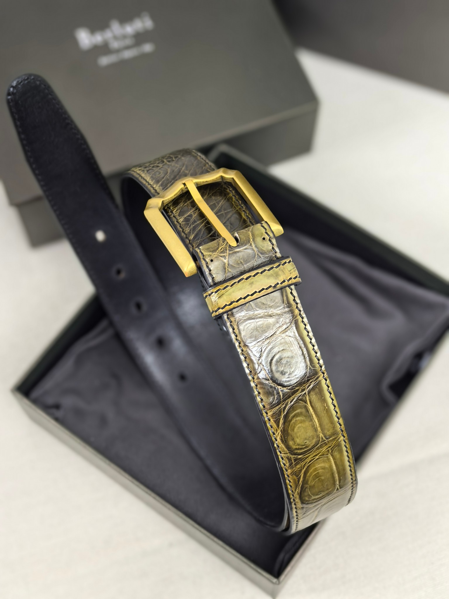 China Replica Berluti Belt BLTBT0402-4097