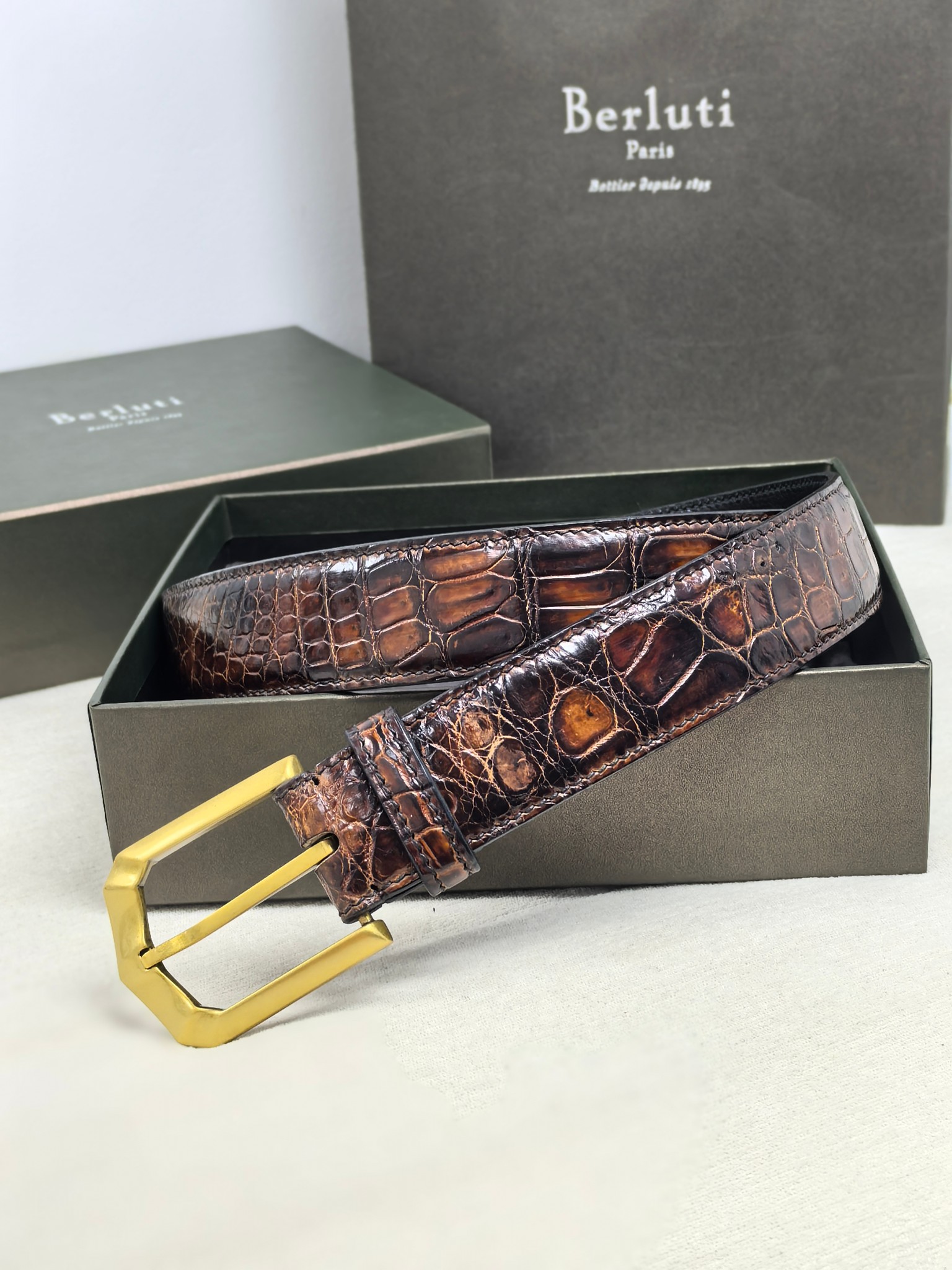 China Replica Berluti Belt BLTBT0402-3490