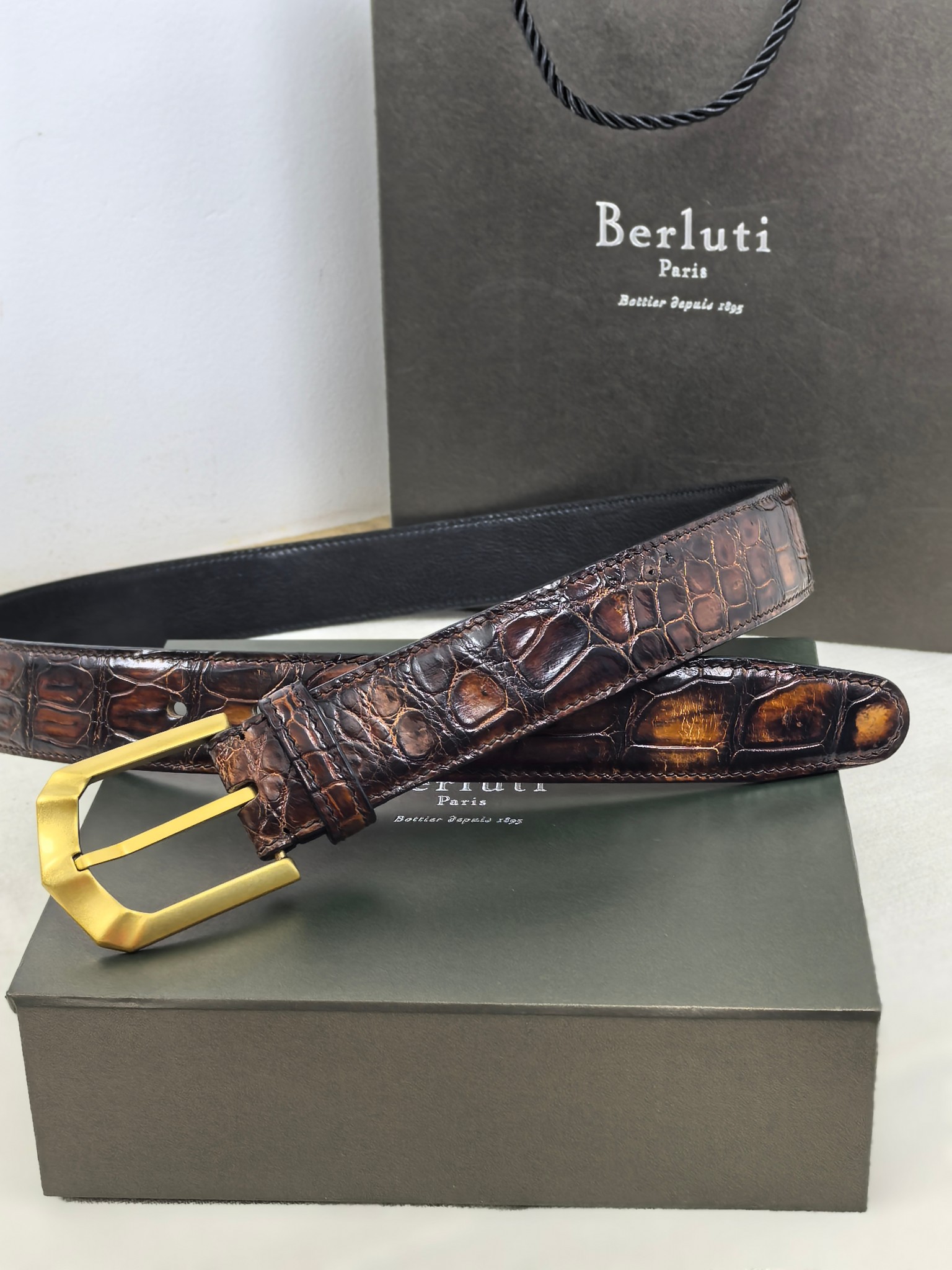 China Replica Berluti Belt BLTBT0402-3490