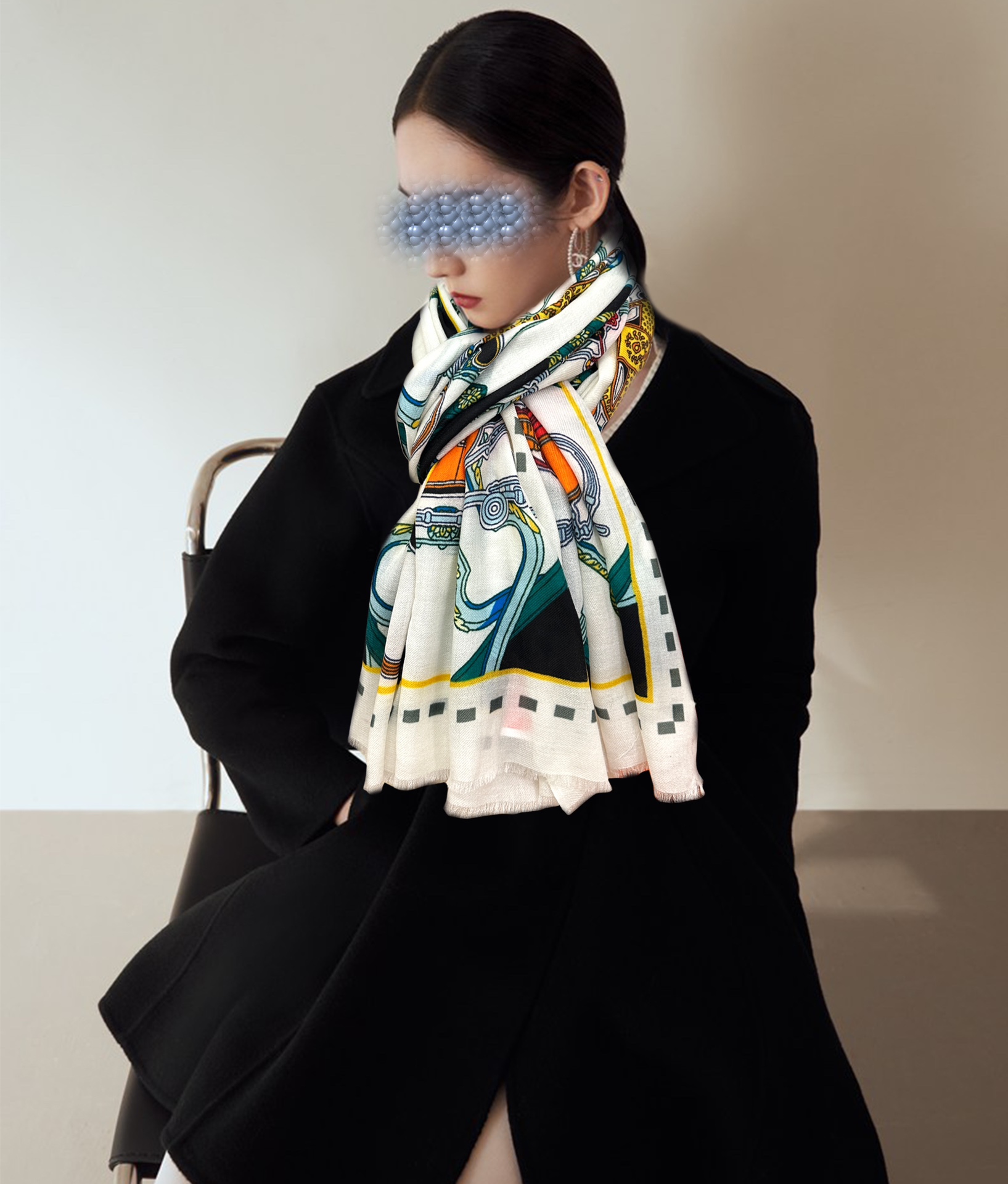 NO:169921,New Ai Mashi, the latest top-level design of the home is so beautiful [color], I really like [Cashmere Long Scarf] The real thing is really beautiful. The shawl is printed with print, the design is very well-designed and painted. The details can be seen. The whole scarf gives people a big brand aura and is very exquisite and high-end VIP recommendation is definitely worth buying. Size 100x200cm, material cashmere, 2 colors, high-end scarf, shawls19860909上新爱码士 家最新款顶级设计太美了[色]真心赞【羊绒长巾】实物真心美 披肩配以印花无论设计喷绘都是非常到位细节都可见整个围巾给人大牌气场的同时又非常精致高端VIP推荐绝对值得入手尺寸100x200cm,材质羊绒,2色,高版本围巾,shawls,scarf