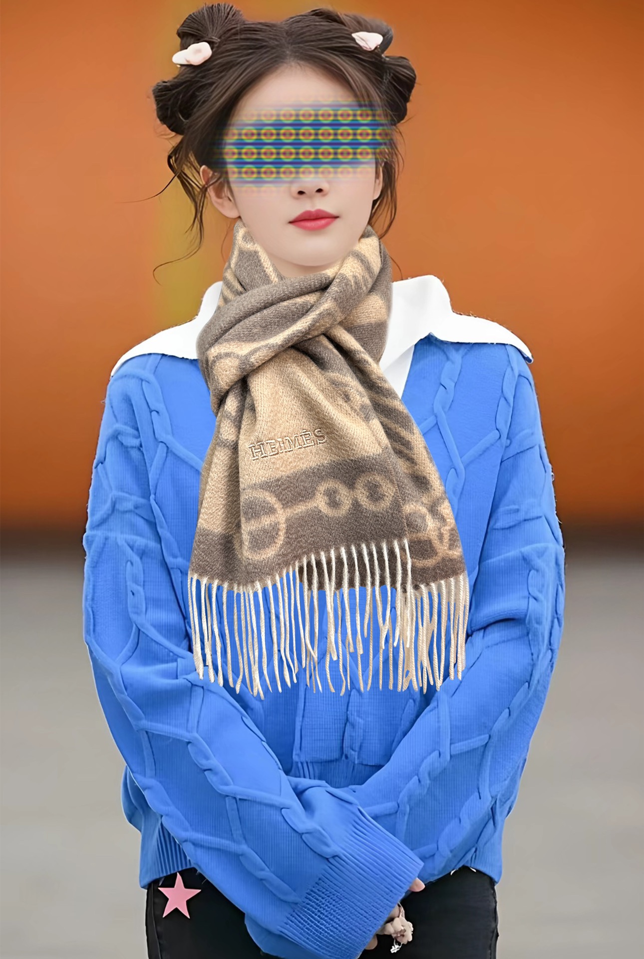 NO:171088,New 90 Cashmere Hermes [Love] uses Inner Mongolia cashmere, the latest universal couple model for men and women. The classic plaid is always timeless and very warm, soft and skin-friendly. The classic design is so beautiful. Hurry up and start with the neutral style. Men and women choose their favorite colors, material cashmere, size 32x, 2 colors, high-end scarf, hermes19860909上新 90山羊绒 爱马仕[爱心]采用内蒙古山羊绒,最新款男女通用情侣款重磅推荐 经典的格子,永不过时非常保暖柔软亲肤,不扎脖经典设计太美了赶紧下手吧中性款男女各自选择自己中意的颜色,材质山羊绒,尺寸32x,2色,高版本围巾,hermes,scarf