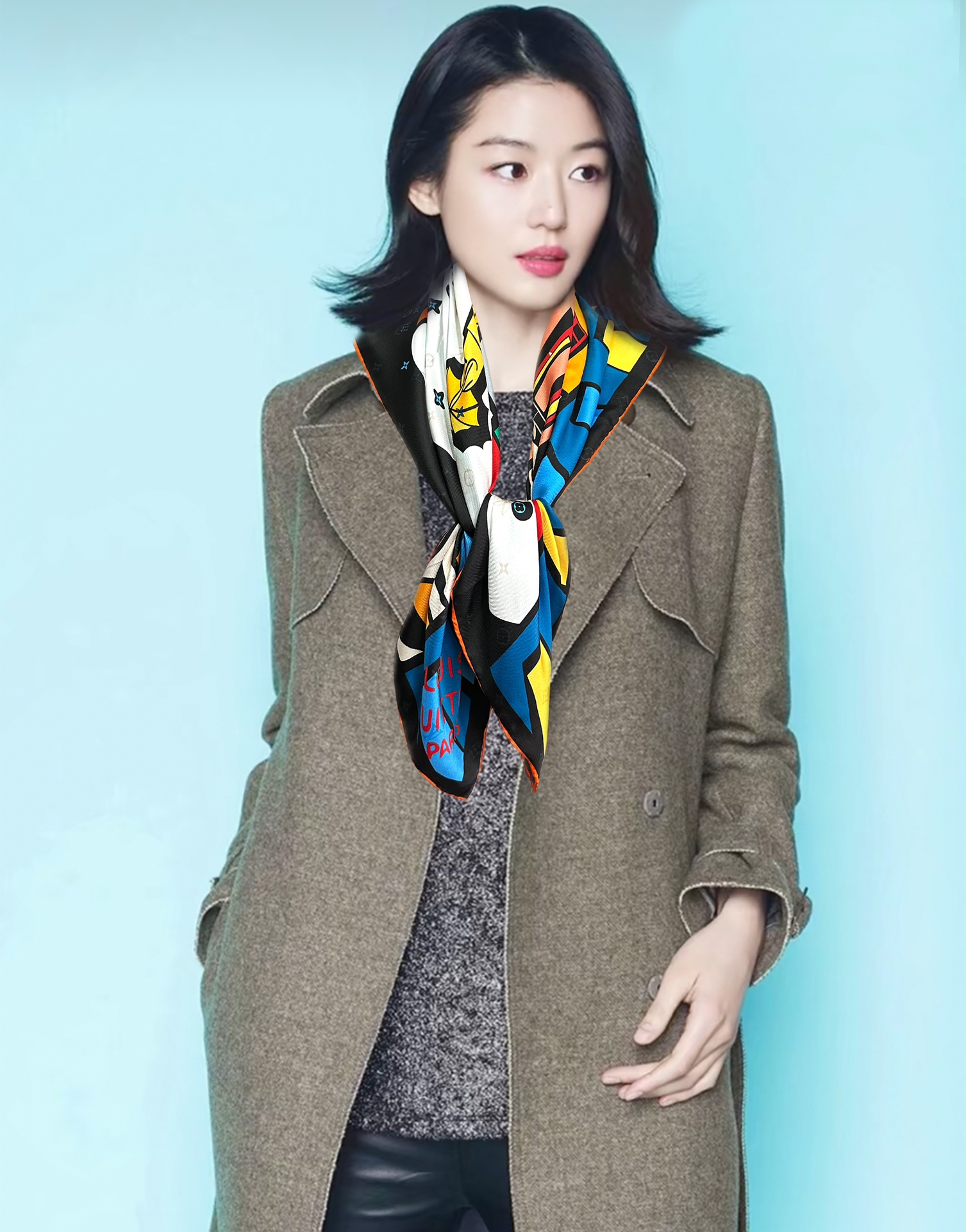 NO:179302,New L Home [Paris Tower] Silk Square Scarf, I promise to start quickly after buying it [High-end, Love Women's Beauty] Very few goods, you can use it in all seasons to make people very beautiful, the upper body effect is simply beautiful, the quality is perfect, the whole scarf gives people aura and is very exquisite and beautiful, which is definitely worth buying. Once you get the real thing, you will be glad that you are a beautiful product for women. It is worth evaluating the perfect temperament and taste. The first choice is 90*90. The top-grade twill silk high-version scarf, high-version scarf, louis vuitton, real silk19860909上新L家【巴黎铁塔】真丝方巾,买了都说好下手一定要快【高端 大爱女人尤物】货极少 四季都可以用真心美的让人非常非常心动 上身效果简直美翻了 品质非常完美 整个围巾给人气场的同时又非常精致秀丽绝对值得入手的新款 实物一拿到就会庆幸自己是女人的绝美好货 值得品鉴完美气质品味首选上90*90 材质顶级斜纹真丝高版本围巾,高版本围巾,louis vuitton,real silk,scarf