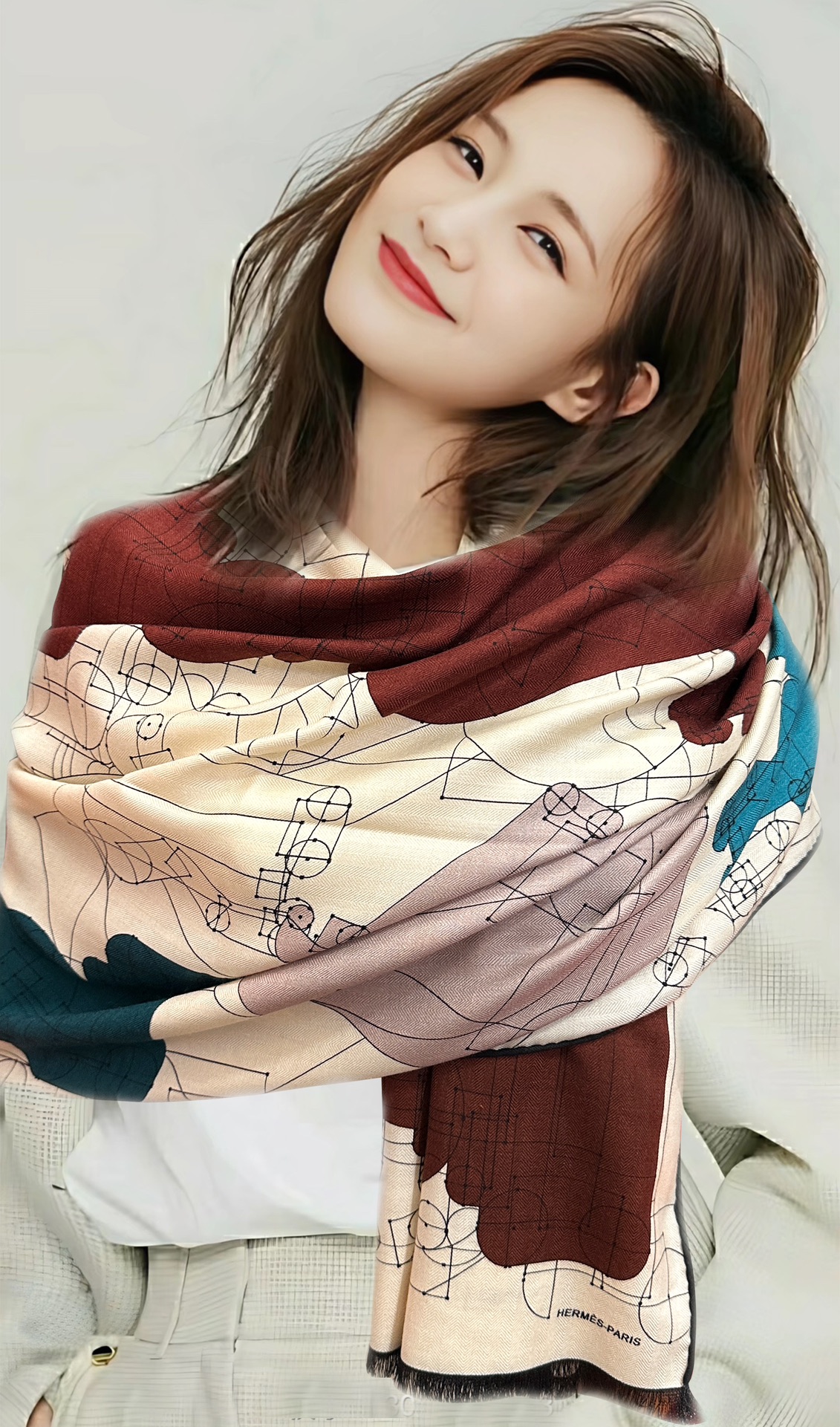 NO:183133,New Aimas [Double-sided same-color print] [Eat melon] Be sure to start quickly [lip] You can use it all seasons [seduction] It is really beautiful and makes people feel very unfair. The quality is perfect. The whole scarf gives people aura and is very exquisite and beautiful. The new style is definitely worth buying. Once you get it, you will be glad that you are a beautiful woman. Size 65x185, cashmere, 2-color high-version scarf, high-version scarf, hermes19860909上新爱马士【双面同色印花】[吃瓜]下手一定要快[嘴唇]四季都可以用[勾引]真心美的让人非常非上身效果简直美翻了 品质非常完美整个围巾给人气场的同时又非常精致秀丽绝对值得入手的新款实物一拿到就会庆幸自己是女人的绝美好货 尺寸65x185,材质羊绒,2色高版本围巾,高版本围巾,hermes,scarf