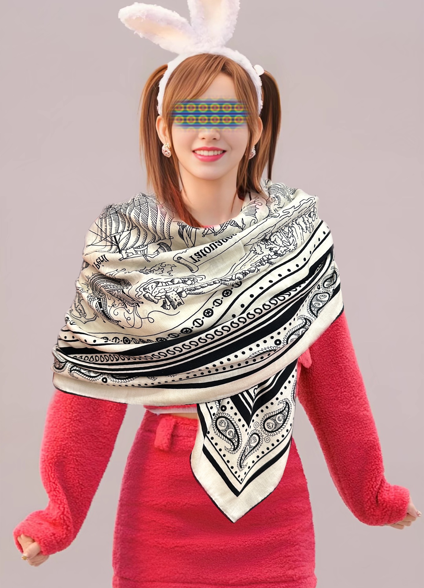 NO:183157,Hermes [Double-sided same color] ZG synchronous. H-home buys it and says it looks good [Sailor Tattoo 140] Recommended top-level craftsmanship and value [Sun] Hot cashmere square scarf with three-dimensional presentation pattern and pattern physical objects, extremely high grade, special craftsmanship and high-end research and development, and come out, special cutting-edge craftsmanship processing is loved by white and rich beauty. Whether it is quality, style, price, they scream, super high cost performance, absolutely worth buying [Love] Material 30 silk cashmere, size 135x135 high-version scarf, high-version scarf, hermes, real silk19860909爱马仕【双面同色】ZG同步 H家买了都说好看【水手纹身140】推荐顶级工艺超值[太阳]爆款羊绒方巾立体呈现图案纹路实物档次极高特殊工艺高端研发惊艳问世特殊尖端工艺处理受到白富美的喜欢 无论是品质 款式 价格都令大牌控的她们尖叫 超高性价比 绝对值得入手[爱心]材质30真丝山羊绒,尺寸135x135高版本围巾,高版本围巾,hermes,real silk,scarf