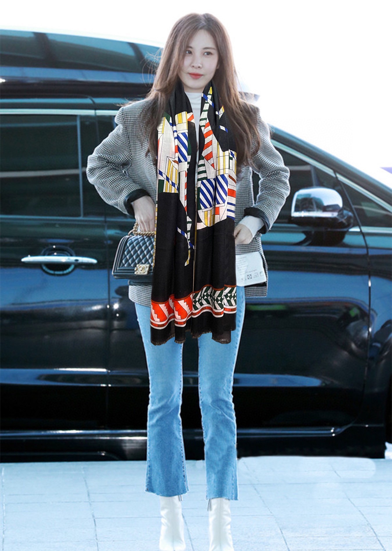 NO:184205,New Aimas, the latest model [Cashmere Long Scarf] The real thing is truly beautiful. The shawl is printed and painted in a very good way. The details can be seen. The whole scarf gives people a big brand aura and is very exquisite. High-end VIP recommendations are definitely worth buying. New material: ring velvet scarf size 100×. High-version scarf, high-version scarf, hermes, ring, shawls19860909上新 爱马士,最新款【羊绒长巾】实物真心美 披肩配以印花无论设计喷绘都是非常到位细节都可见整个围巾给人大牌气场的同时又非常精致高端VIP推荐绝对值得入手的新款材质:戒指绒长巾尺寸100×.高版本围巾,高版本围巾,hermes,ring,shawls,scarf