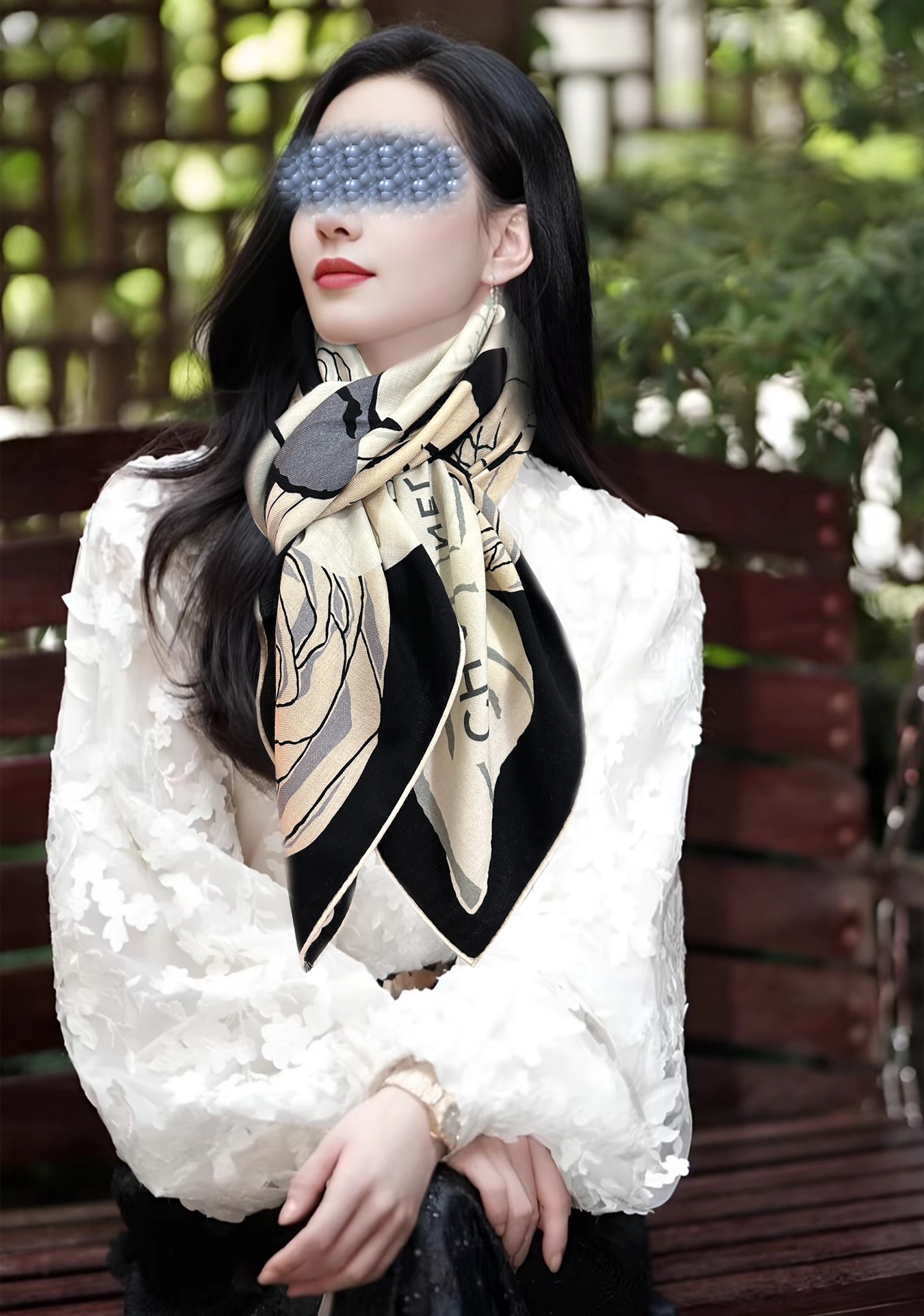 NO:184226,Chanel [Double-sided and same color] is so beautiful [hair] Classic camellia hat design elegant style [gift] ~ temperament to the bone [color] The fabric of the fragrant grandma in the new season is super high-end, really super soft, smooth [sun] Very tough, it is not easy to be easily hooked! The new series released this year~ I am really beautiful with this design [strong] A small-scented silk scarf [color] gives you the best match [lip] The upper body effect is simply elegant and elegant [gift] very lively. The layered and elegant texture. [celebration] The fragrance powder must be put into [hair] The upper body effect really needs no further beauty (it feels more with clothing, shoes and bags) [beer] The real thing is definitely more beautiful [strong] Classic black and white [sun] Size 140x140, material 30 silk silk cashmere, 2 colors high-version scarf, high-version scarf, chanel, real silk, hats19860909香奈儿【双面同色】太美了[發]经典茶花帽子设计优雅风[礼物]~气质到骨子里[色]香奶奶新一季的面料超高级,真心超级柔软,丝丝顺滑[太阳]韧性很强 不容易被轻易勾丝！今年新出的系列~真的被这样的设计美到[强]一条小香的丝巾[色]给你最好的搭配[嘴唇]上身效果简直优雅气质到不行[礼物]非常灵动.层次优雅质感.[庆祝]香粉必入[發]上身效果真的不用多说的美(搭配服饰鞋包更有感觉)[啤酒]实物绝对更美[强]经典黑白色[太阳]尺寸140x140、材质30真丝丝羊绒,2色高版本围巾,高版本围巾,chanel,real silk,hats,scarf