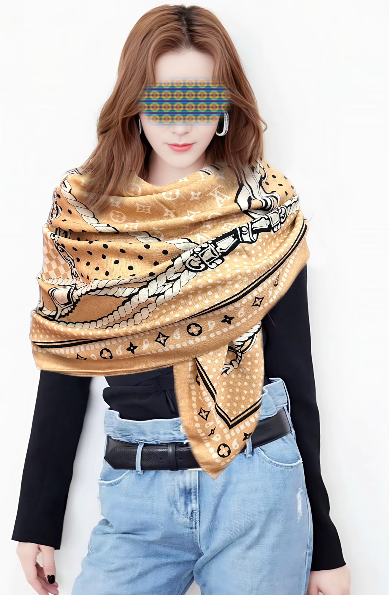 NO:187780,New LV [Double-sided same color] Classic and elegant [gift] ~ Temperament to the bones [color] The new season's fabric is super high-end, really soft, smooth [sun] Very tough, it is not easy to be easily hooked! The new series this year ~ This design is really beautiful and beautiful. A scarf [color] gives you the best match [lip] [lip] The upper body effect is simply elegant and elegant. The gift is very lively. The layered and elegant texture. [hair] The upper body effect really needs no mention of beauty (it feels more with clothing, shoes and bags) [beer] The real thing is definitely more beautiful [strong] Classic black and white [sun] Size 140x140, material 30 silk silk cashmere high-version scarf, high-version scarf, louis vuitton, real silk19860909上新LV【双面同色】经典优雅[礼物]~气质到骨子里[色]新一季的面料超高级,真心超级柔软,丝丝顺滑[太阳]韧性很强 不容易被轻易勾丝！今年新出的系列~真的被这样的设计美到[强]一条的丝巾[色]给你最好的搭配[嘴唇]上身效果简直优雅气质到不行[礼物]非常灵动.层次优雅质感.[發]上身效果真的不用多说的美(搭配服饰鞋包更有感觉)[啤酒]实物绝对更美[强]经典黑白色[太阳]尺寸140x140、材质30真丝丝羊绒高版本围巾,高版本围巾,louis vuitton,real silk,scarf