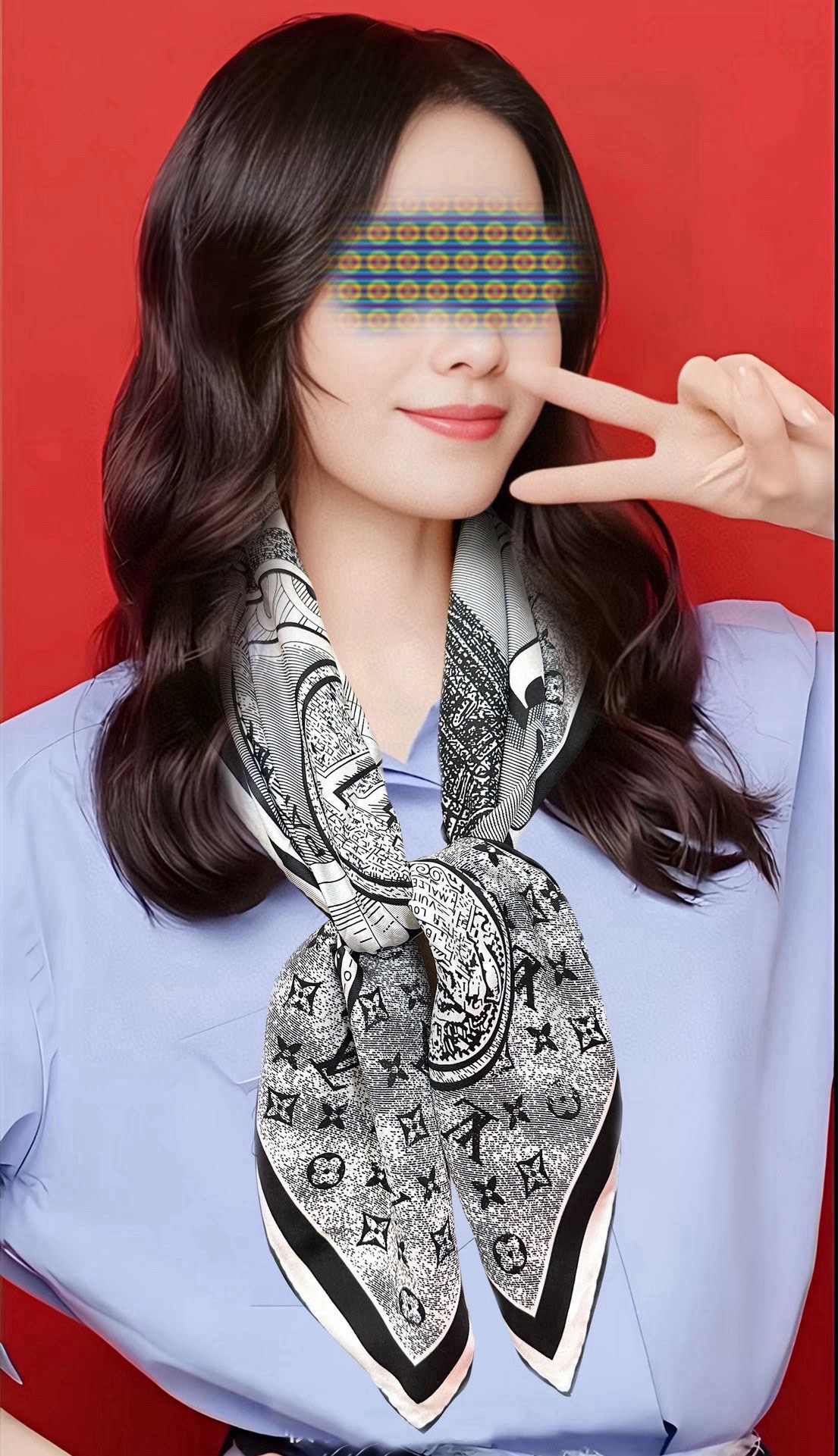 Louis Vuitton Scarf Replica Sale online
 Silk