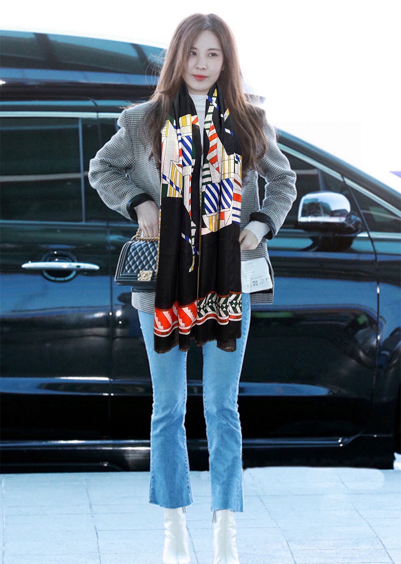 NO:188178,New Aimas, the latest model [Cashmere Long Scarf] The real thing is truly beautiful. The shawl is printed and painted in a very good way. The details can be seen. The whole scarf gives people a big brand aura and is very exquisite. High-end VIP recommendations are definitely worth buying. New material: ring velvet scarf size 100×200. High-version scarf, high-version scarf, hermes, ring, shawls19860909上新 爱马士,最新款【羊绒长巾】实物真心美 披肩配以印花无论设计喷绘都是非常到位细节都可见整个围巾给人大牌气场的同时又非常精致高端VIP推荐绝对值得入手的新款材质:戒指绒长巾尺寸100×200.高版本围巾,高版本围巾,hermes,ring,shawls,scarf