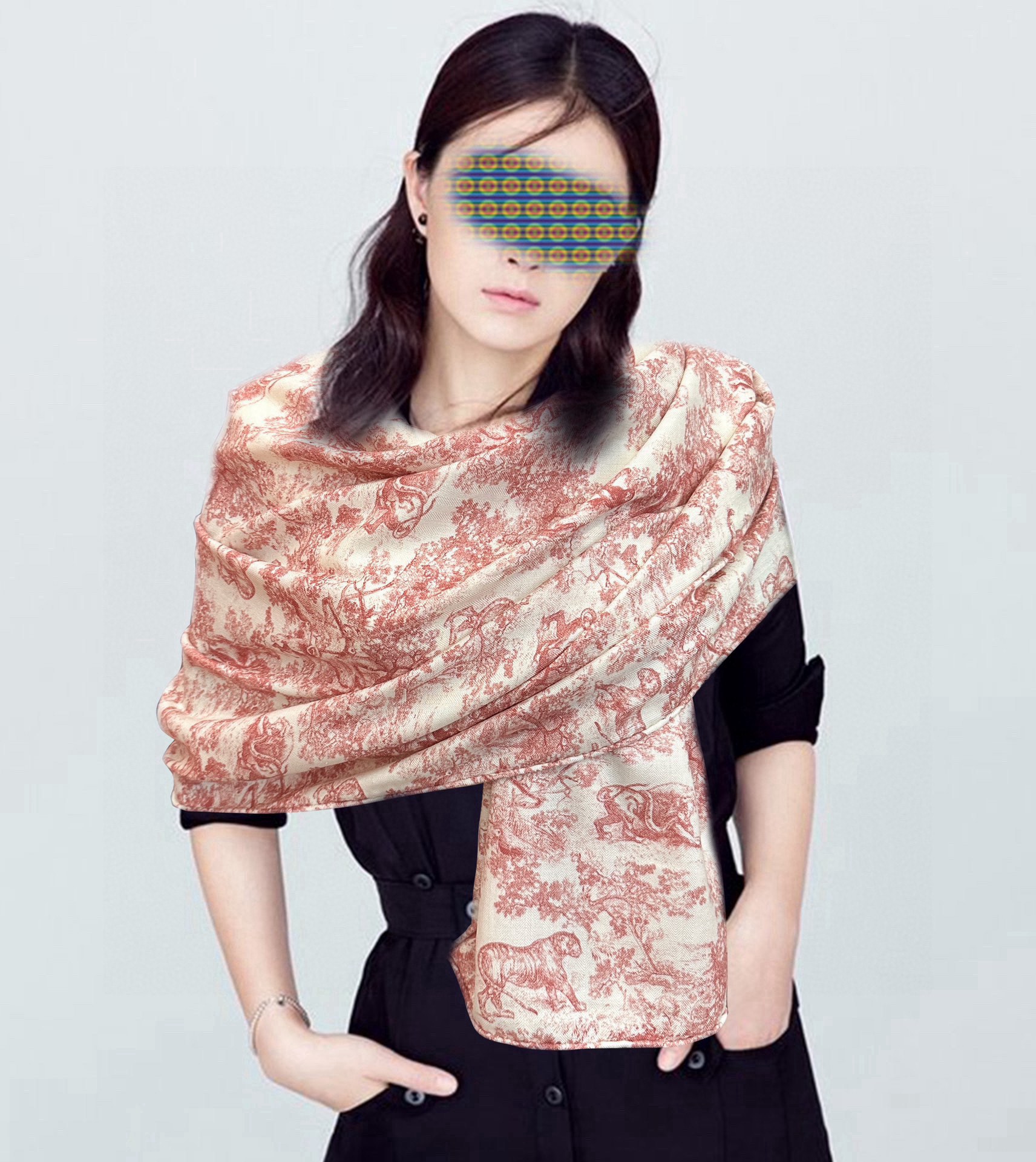 NO:188214,New Dior double-sided and same color [Animal Jungle] The most popular flower pattern is so beautiful [Eating Melon] You must start quickly [Lips] You can use it all seasons [Seduction] It is really beautiful and beautiful. The quality is very perfect. The whole scarf gives people aura and is very exquisite and beautiful. The new style is definitely worth buying. Once you get it, you will be glad that you are a beautiful woman. Size 65x185, cashmere, 3-color high-version scarf, high-version scarf, dior19860909新款 迪奥双面同色【动物丛林】最流行的花型 太美了[吃瓜]下手一定要快[嘴唇]四季都可以用[勾引]真心美的让人非常非上身效果简直美翻了 品质非常完美整个围巾给人气场的同时又非常精致秀丽绝对值得入手的新款实物一拿到就会庆幸自己是女人的绝美好货 尺寸65x185,材质羊绒,3色高版本围巾,高版本围巾,dior,scarf
