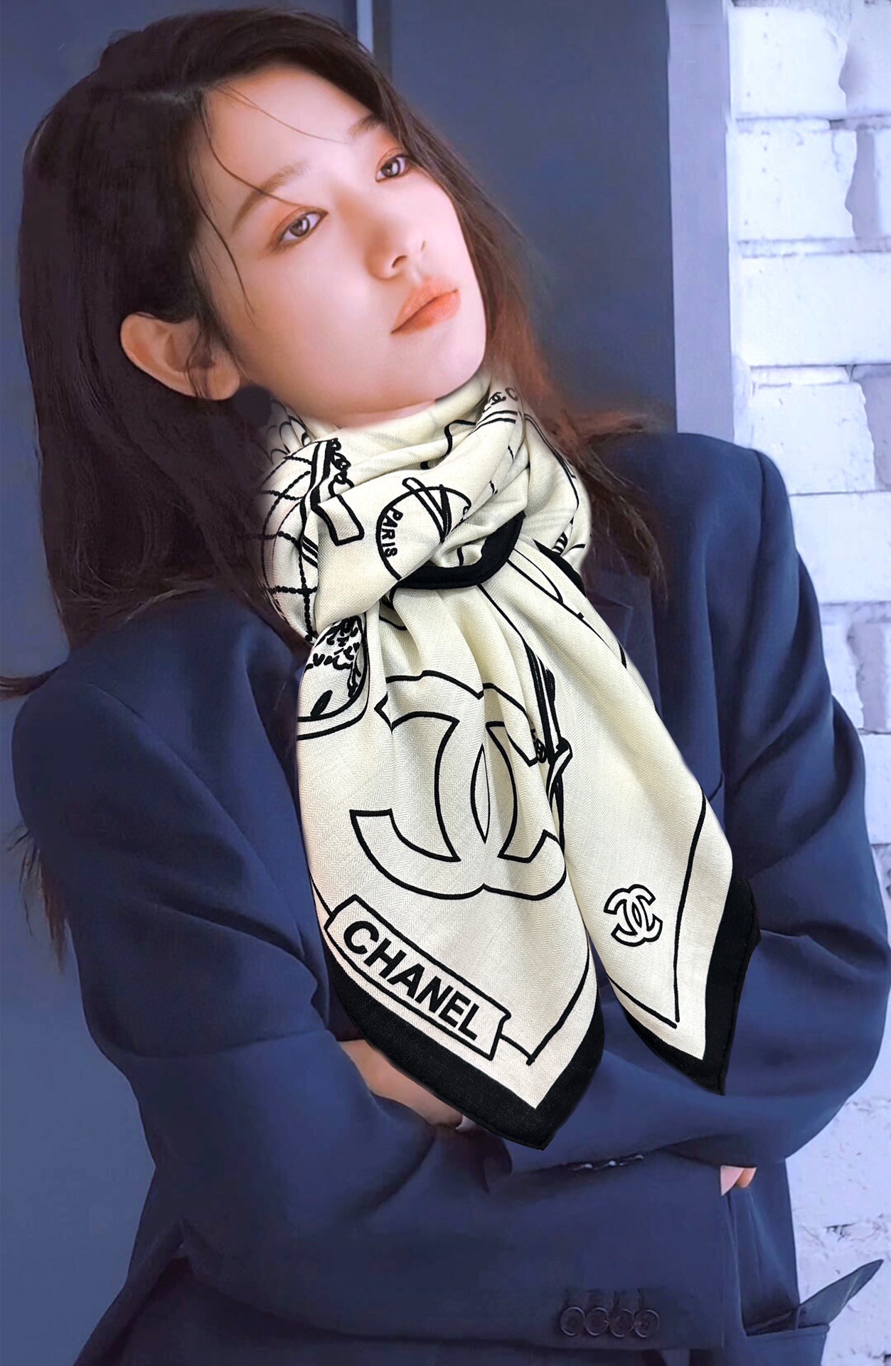 NO:188225,New Chanel [Double-sided and same color] Classic pair of shoes, bags, hat patterns~ temperament to the bones [color] The fabric of the fragrant grandma in the new season is super high-end, really soft, smooth, very tough [sun] It is very tough and not easy to be easily hooked! The new series released this year~ I am really beautiful with this design [strong] A small fragrance scarf [color] gives you the best match [lip] The upper body effect is simply elegant and elegant [gift] very lively. The layered and elegant texture. [celebration] The fragrance powder must be put into [hair] The upper body effect really needs no more beauty (it feels more with clothing, shoes and bags) [beer] The real thing is definitely more beautiful [strong] Classic black and white [sun] Size 140x140, material 30 silk silk cashmere high-version scarf, high-version scarf, chanel, real silk, hats19860909上新香奈儿【双面同色】经典双鞋子包包、帽子图案~气质到骨子里[色]香奶奶新一季的面料超高级,真心超级柔软,丝丝顺滑[太阳]韧性很强 不容易被轻易勾丝！今年新出的系列~真的被这样的设计美到[强]一条小香的丝巾[色]给你最好的搭配[嘴唇]上身效果简直优雅气质到不行[礼物]非常灵动.层次优雅质感.[庆祝]香粉必入[發]上身效果真的不用多说的美(搭配服饰鞋包更有感觉)[啤酒]实物绝对更美[强]经典黑白色[太阳]尺寸140x140、材质30真丝丝羊绒高版本围巾,高版本围巾,chanel,real silk,hats,scarf