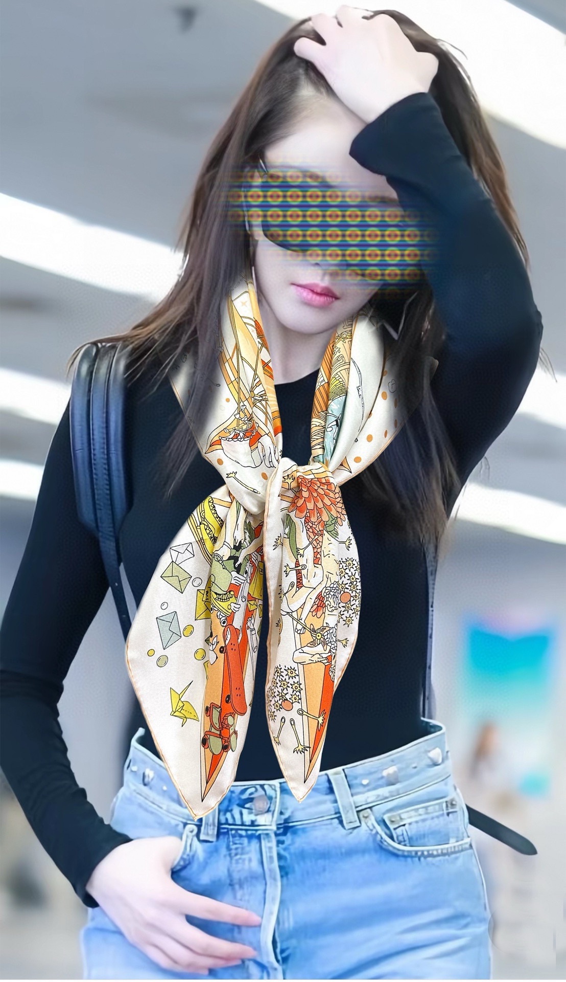 上新2025 。HERMES 重磅庆祝【爱马仕旗舰】方巾嘴唇精简时髦，品质感很显好得意好搭到上瘾的丝巾色