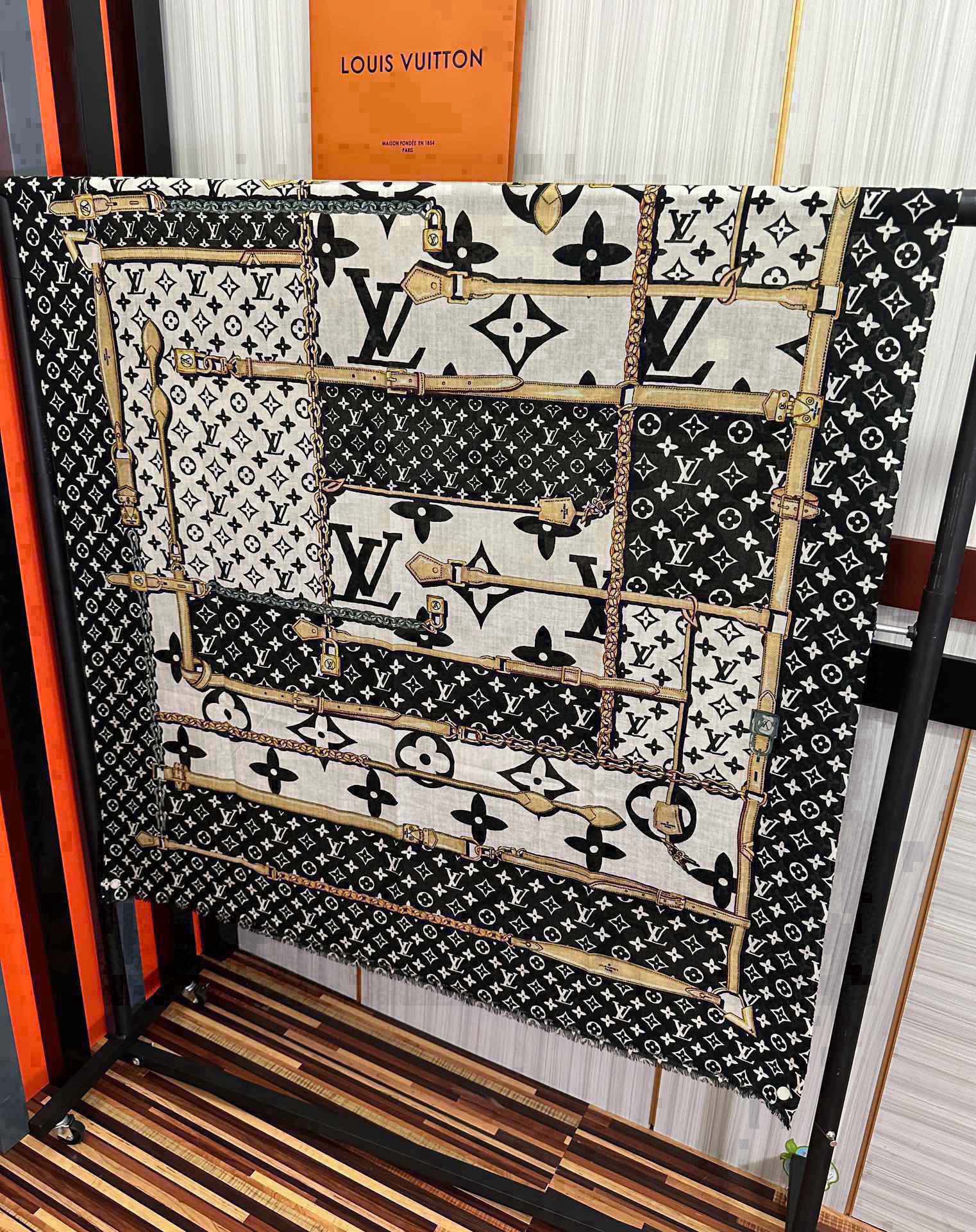 Luxurious Wool VIP-Recommended 100x200cm LV 2025 Top-Level Design Rug Beauty - 图片 8