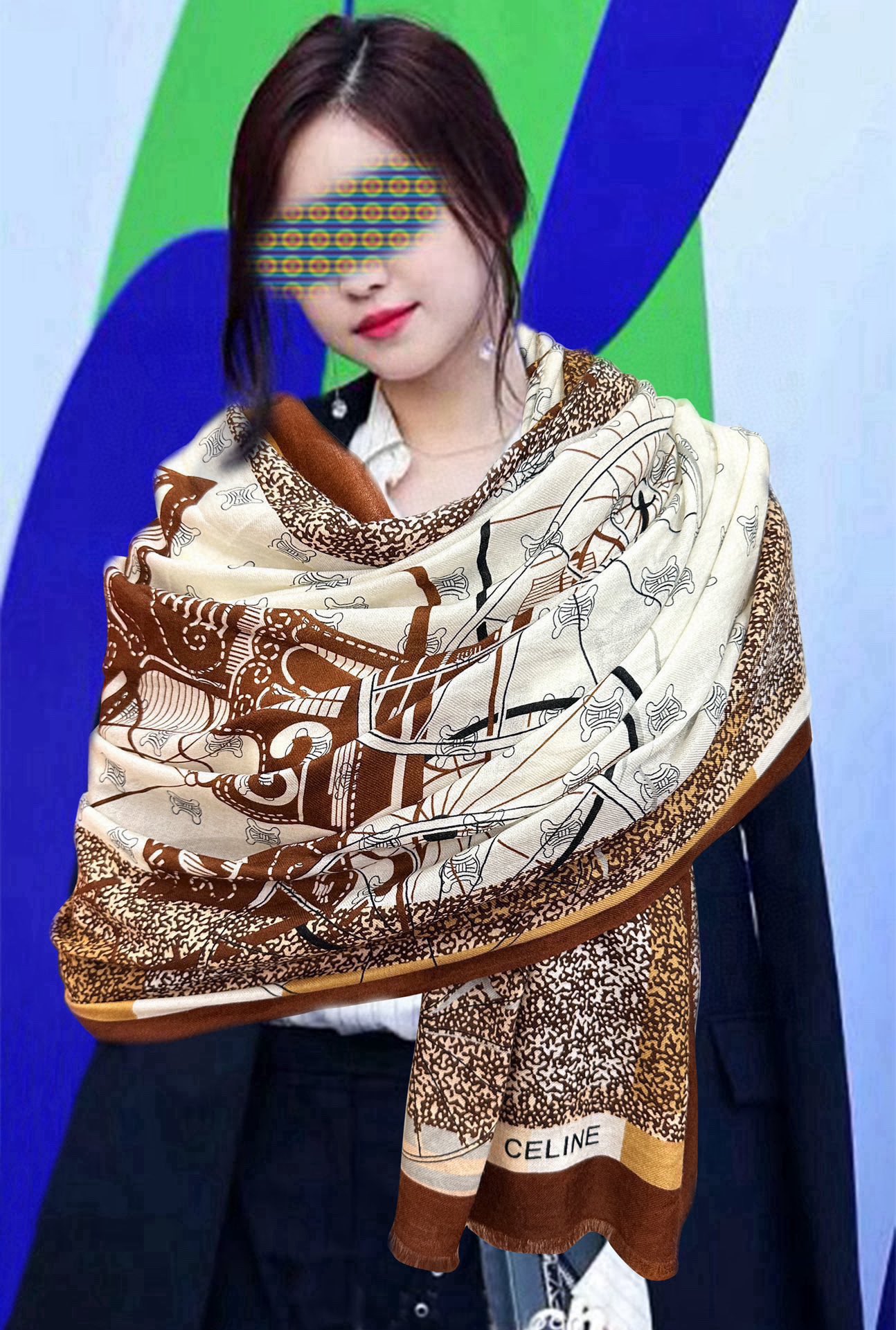 。 2010赛林 ZG最新款 顶级设计太美了，真心赞👍😘💍实物真心美 🎀披肩配以印花💓💃🏻无论设计喷绘都