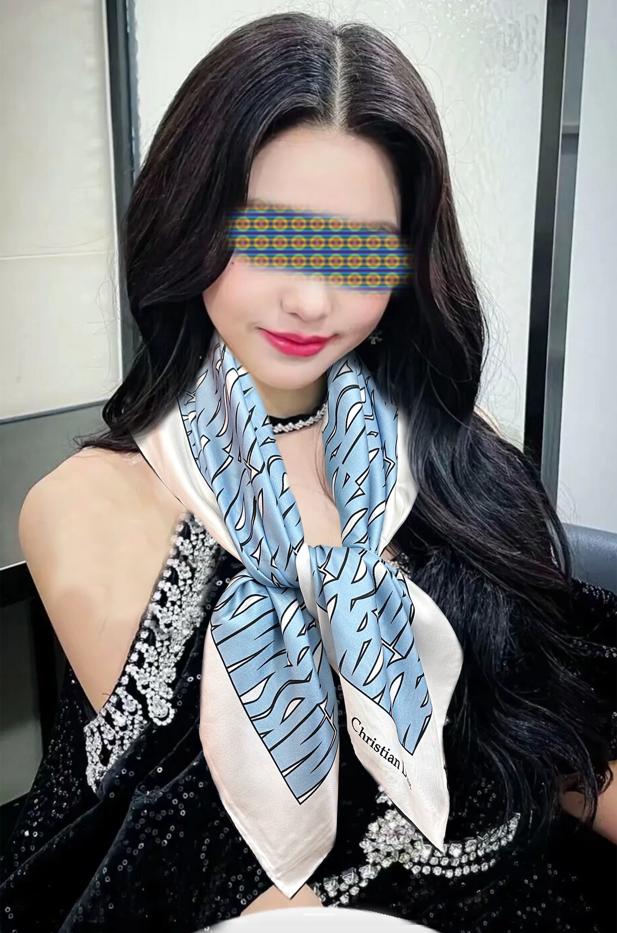  🔥Dior Chardons 2025新款 图案印花得意展示象征着保护色韧性和自由的苏格兰庆祝采用粉色