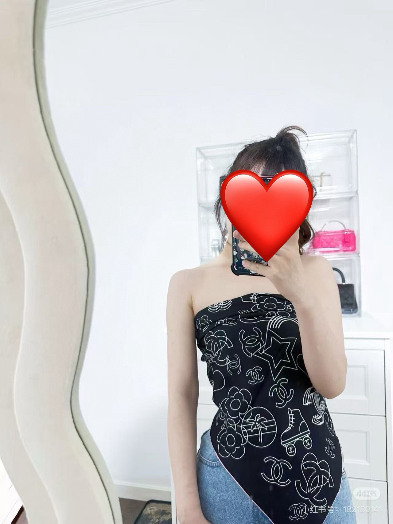  。香奈儿 专柜同步【双面同色】重磅推荐色真的超级爱的款式❤️Love,真情永在得意一条印有chanel
