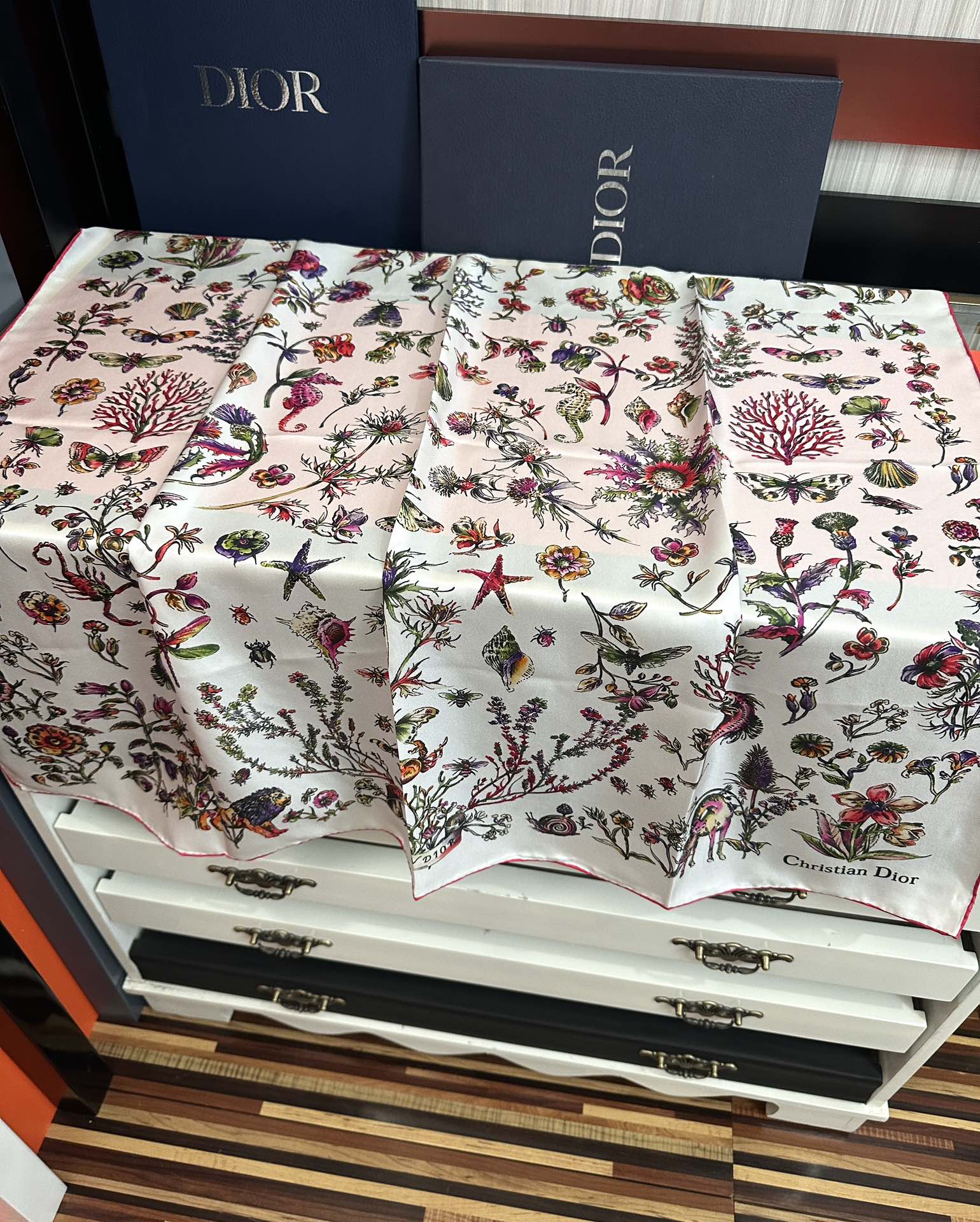 。上新Dior 最新款官网同步Camo PaPillon 图案印花庆祝以优雅而诗意的设计全新演绎蝴蝶主题