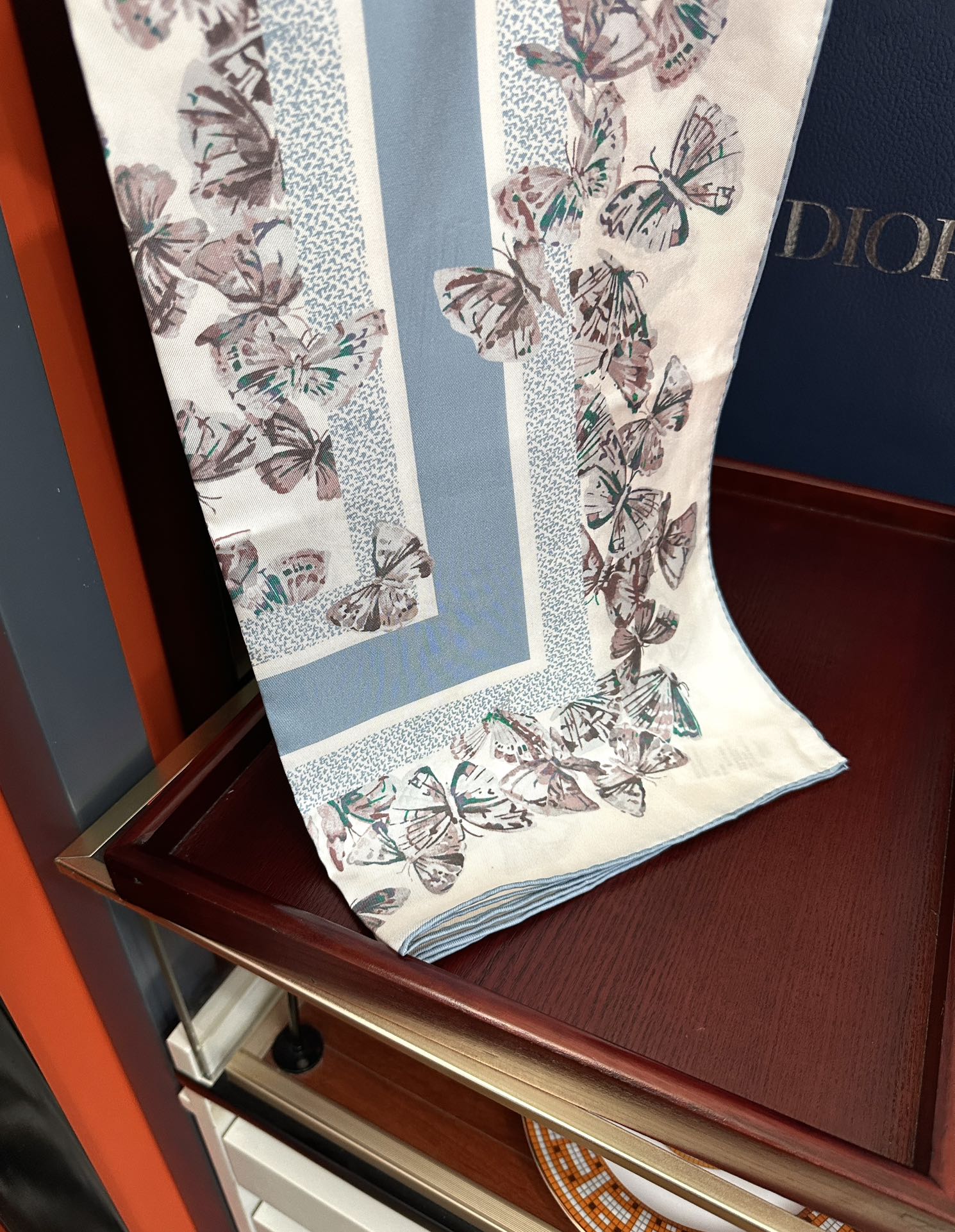 。新款 Dior 2025最新款官网同步Camo PaPillon 图案印花庆祝以优雅而诗意的设计全新演