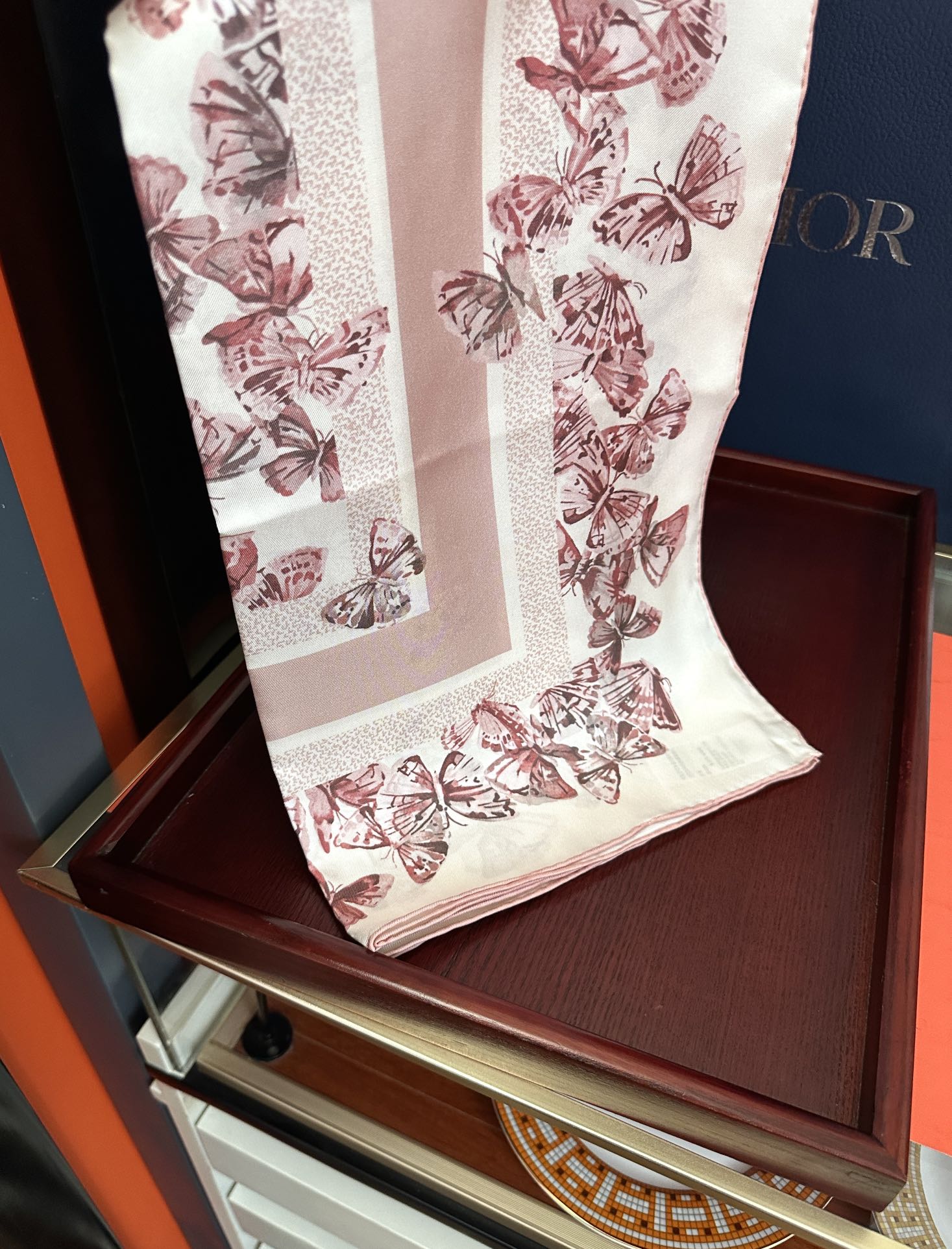 。新款 Dior 2025最新款官网同步Camo PaPillon 图案印花庆祝以优雅而诗意的设计全新演